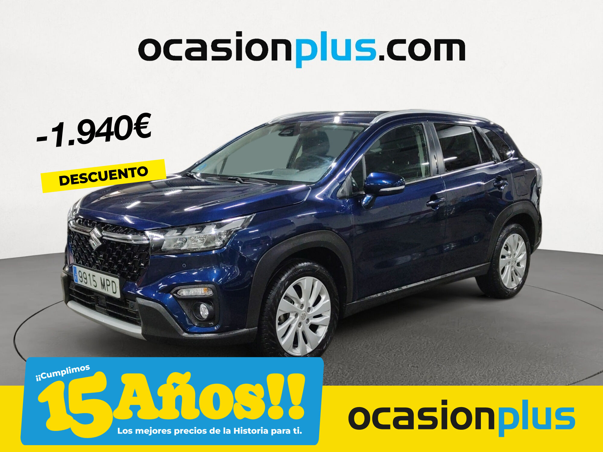 SUZUKI S-Cross (1.4T Mild Hybrid S2 4WD 95 kW (129 CV)) en Madrid