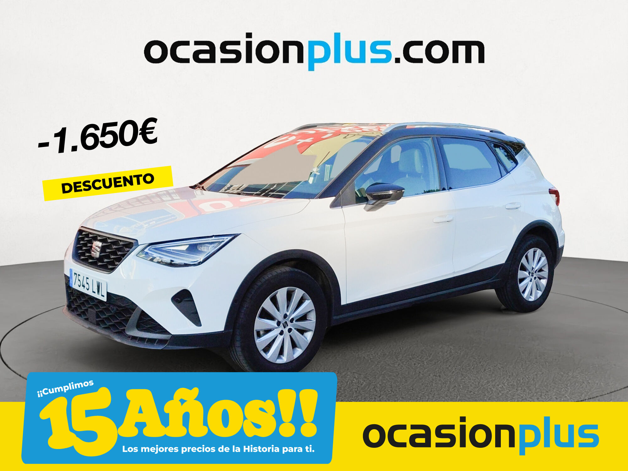 SEAT Arona (1.0 TSI S&S FR Plus 81 kW (110 CV)) en Madrid