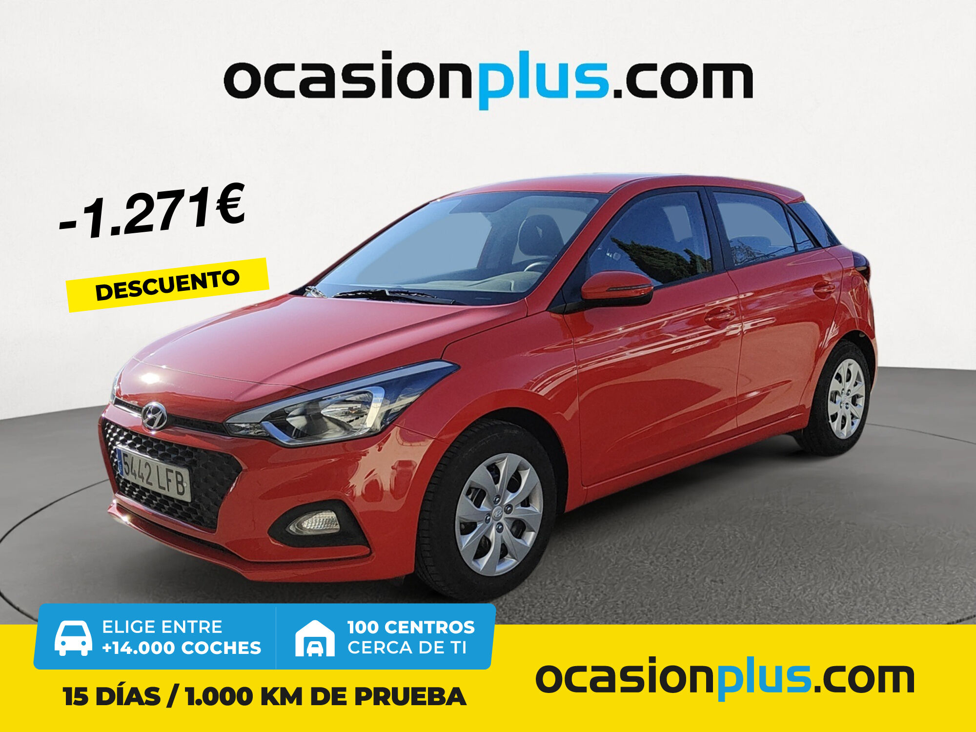 HYUNDAI i20 (1.2 MPI Essence 62 kW (84 CV)) en Madrid