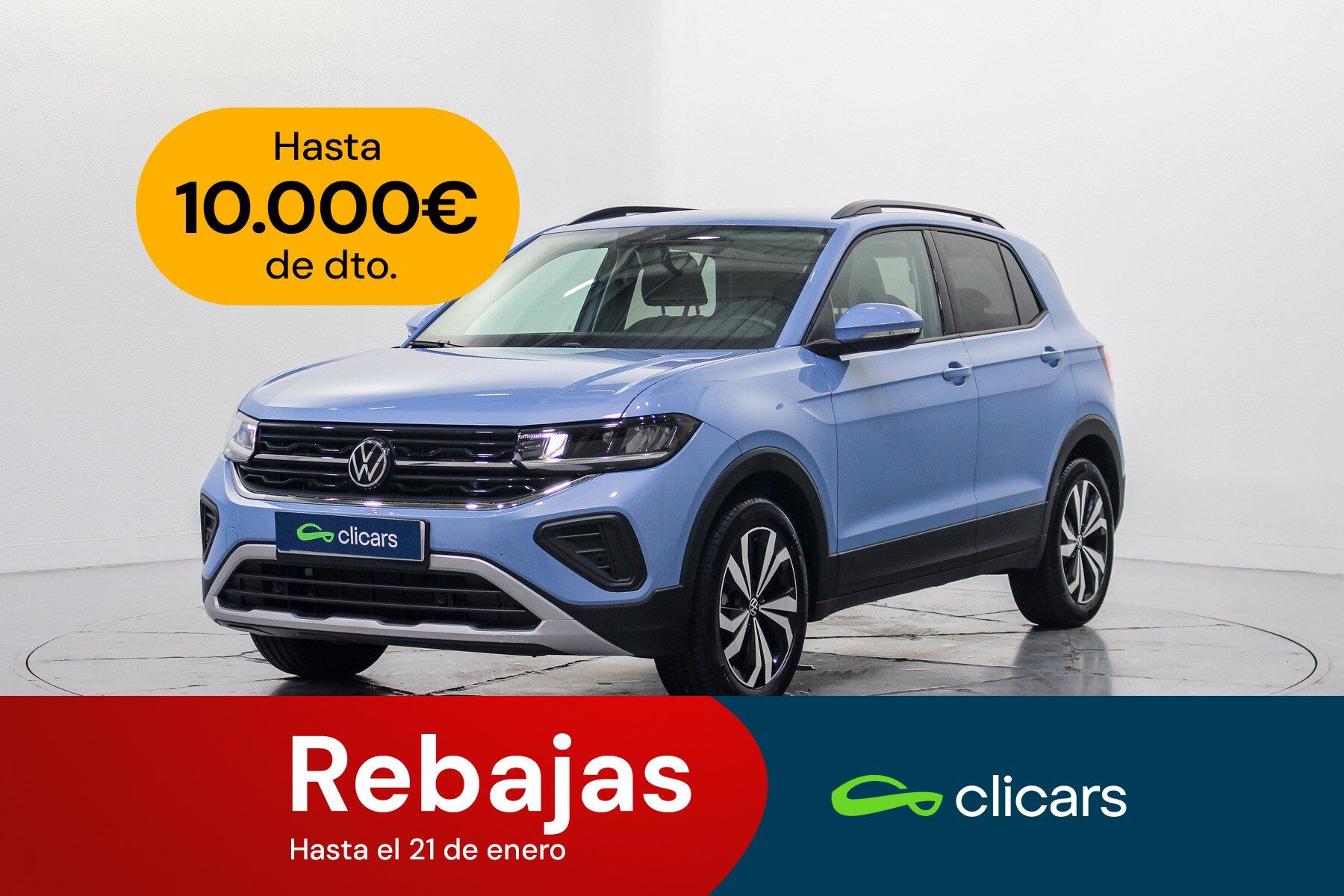 VOLKSWAGEN T-Cross (T-Cross 1.0 TSI Más Aut. 85kW) en Madrid