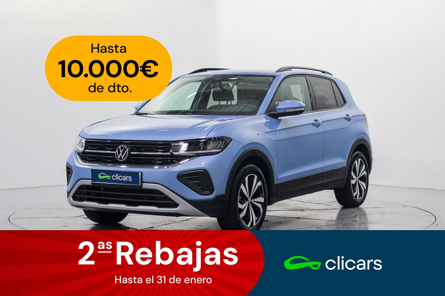 VOLKSWAGEN T-Cross (T-Cross 1.0 TSI Más Aut. 85kW) en Madrid