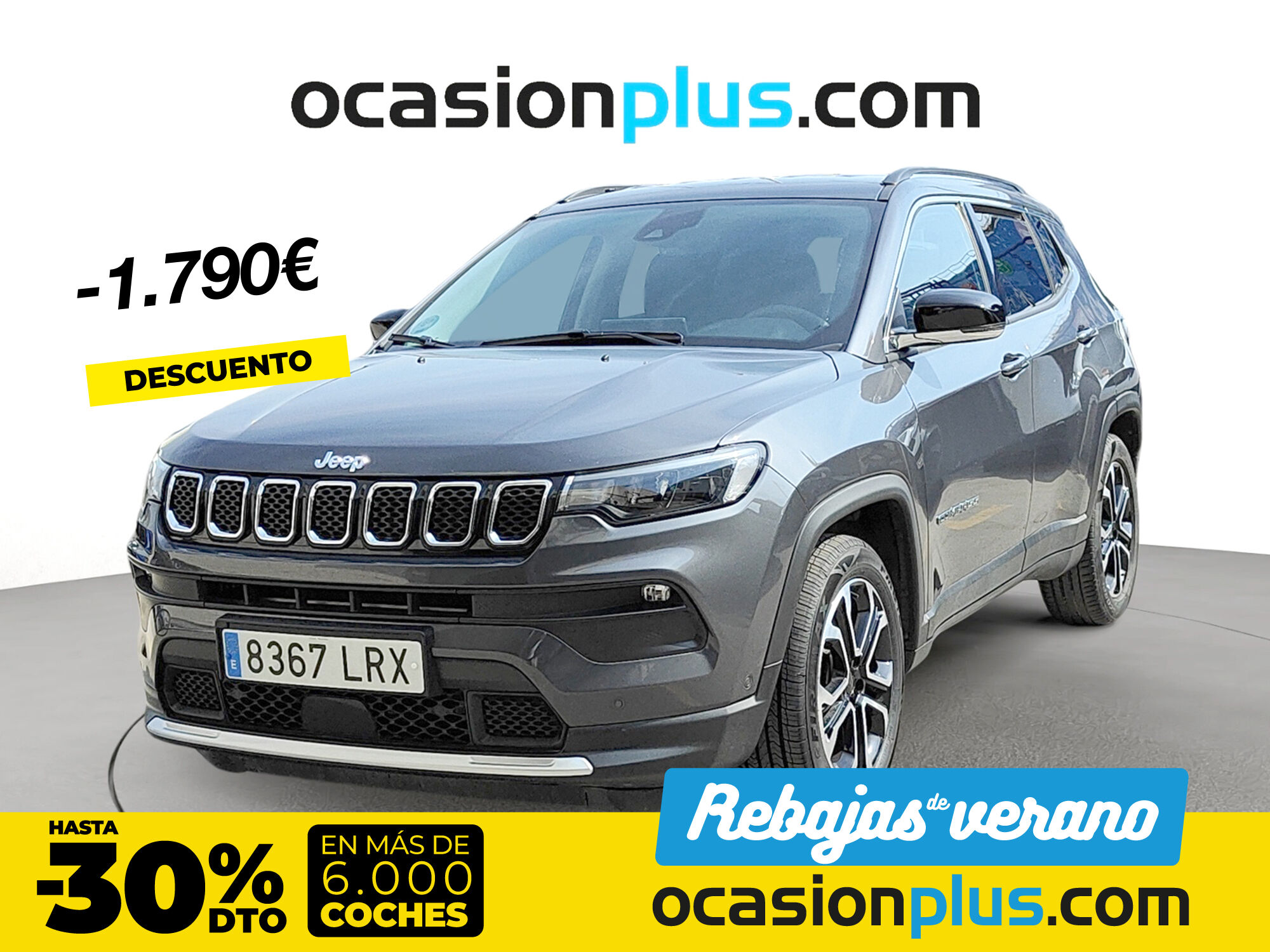 JEEP Compass (1.3 Gse Limited 4x2 DCT 110 kW (150 CV)) en Madrid