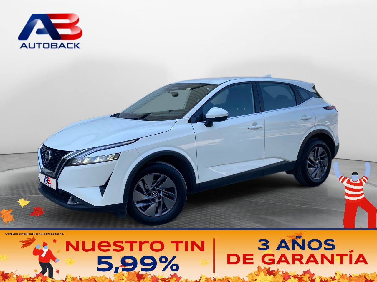 NISSAN Qashqai (DIG-T 103kW (140CV) mHEV 4x2 Acenta) en Madrid