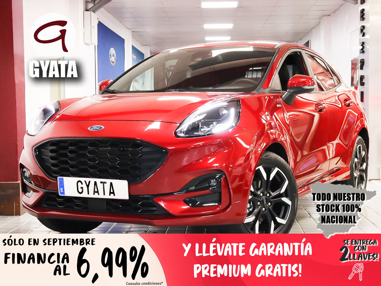 FORD Puma (1.0 EcoBoost MHEV ST-Line X 92 kW (125 CV)) en Madrid