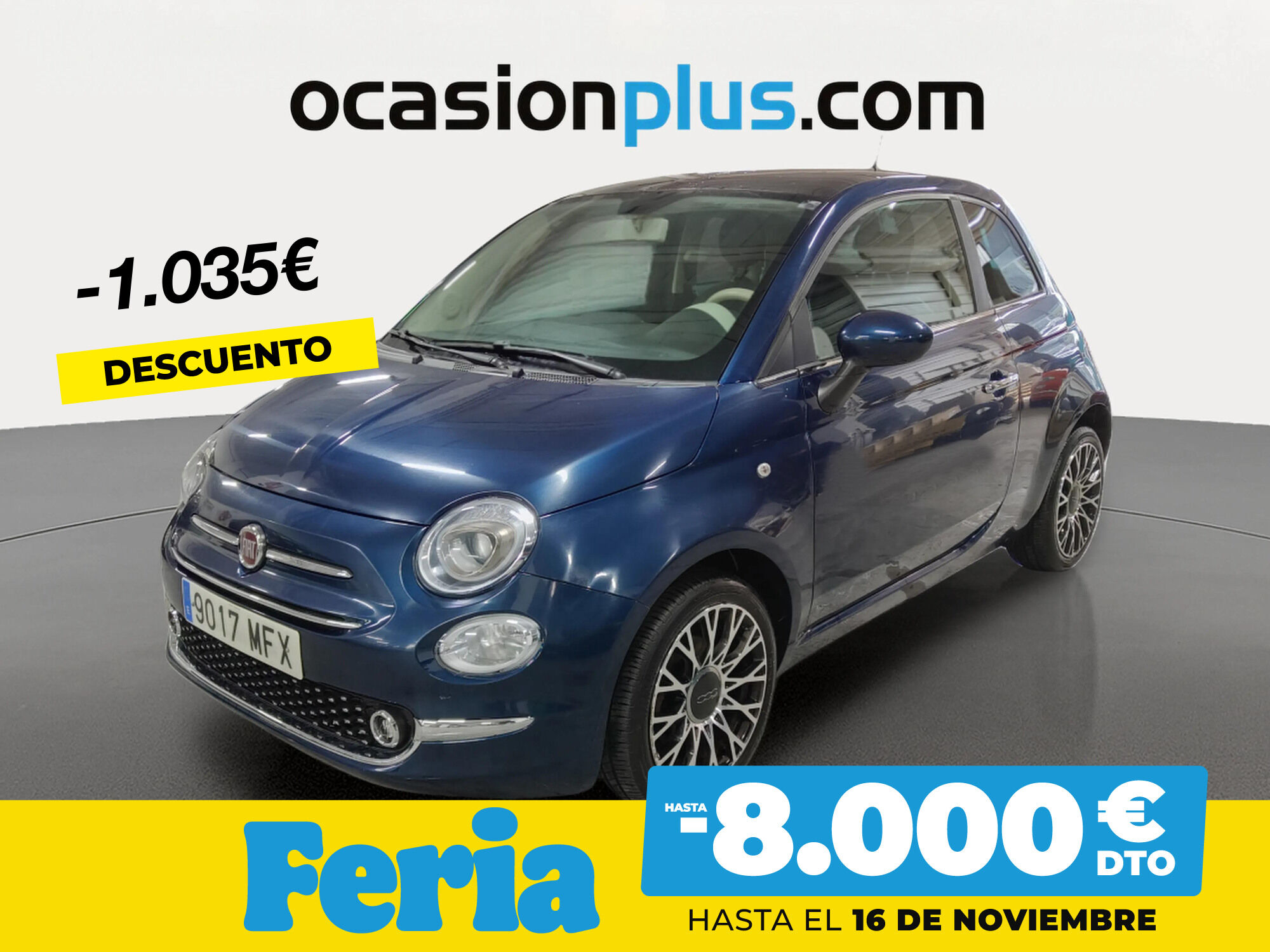 FIAT 500 (1.0 Hybrid Dolcevita 51 kW (70 CV)) en Madrid