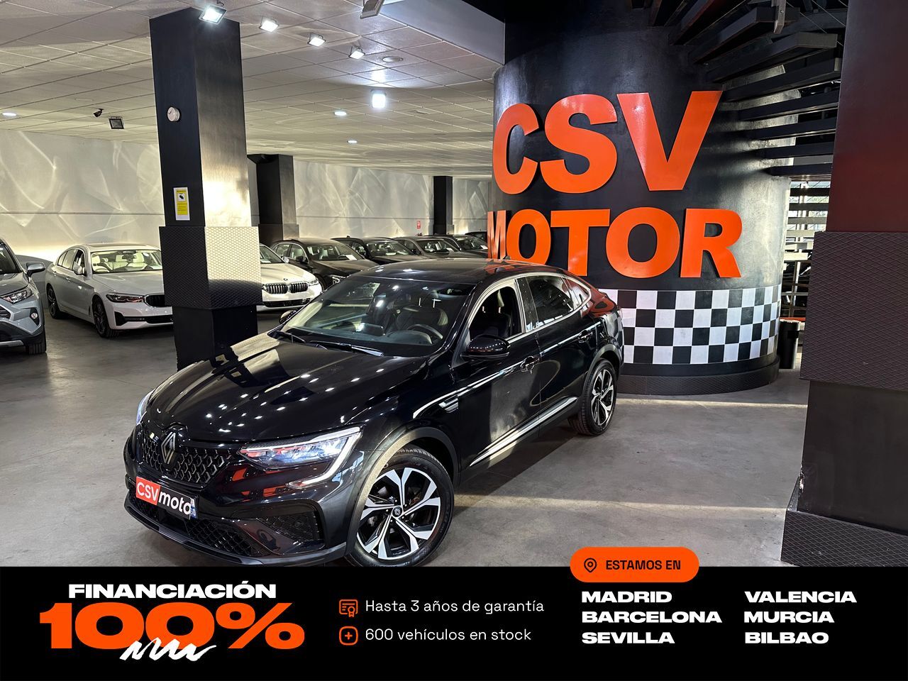 RENAULT Arkana (Techno TCe 103kW(140CV) EDC mild hybrid) en Madrid