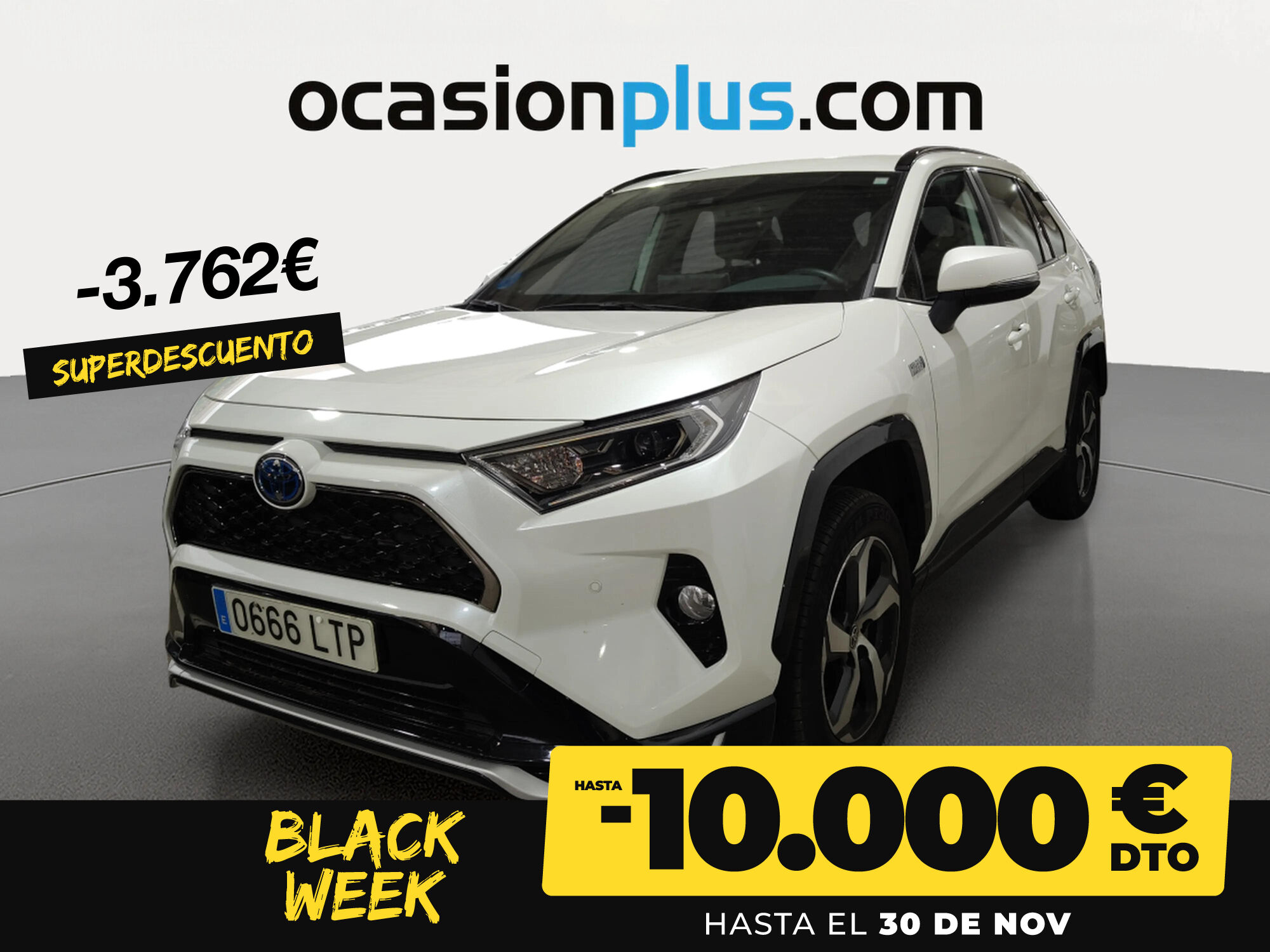 TOYOTA RAV-4 (2.5l PLug-In Hybrid Advance e-CVT 225 kW (306 CV)) en Madrid