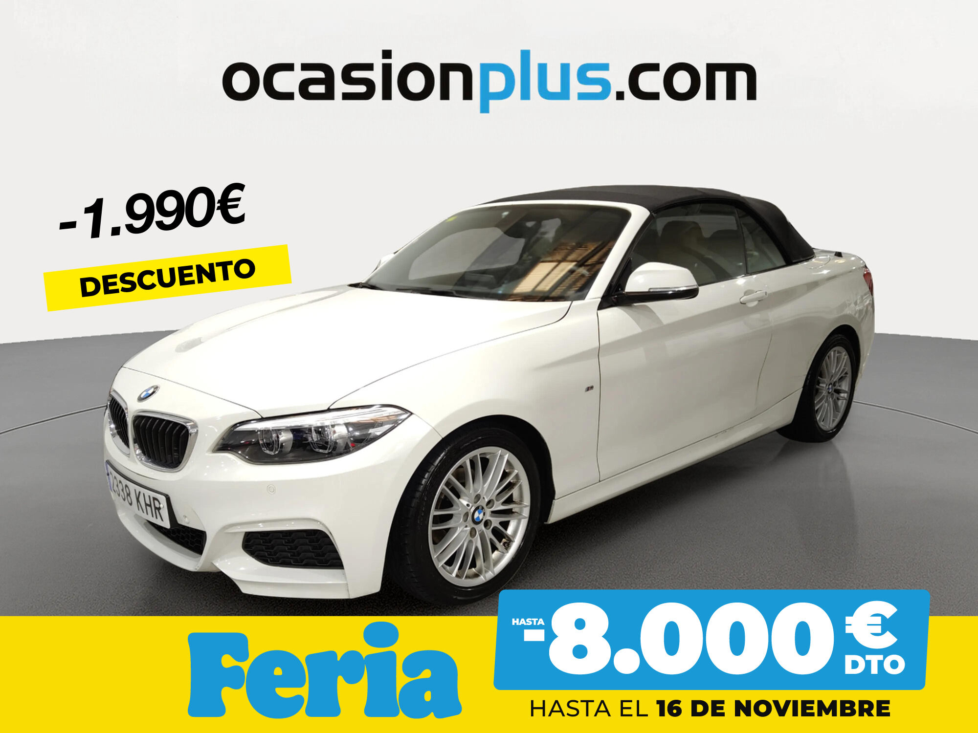 BMW Serie 2 (218i Cabrio 100 kW (136 CV)) en Madrid