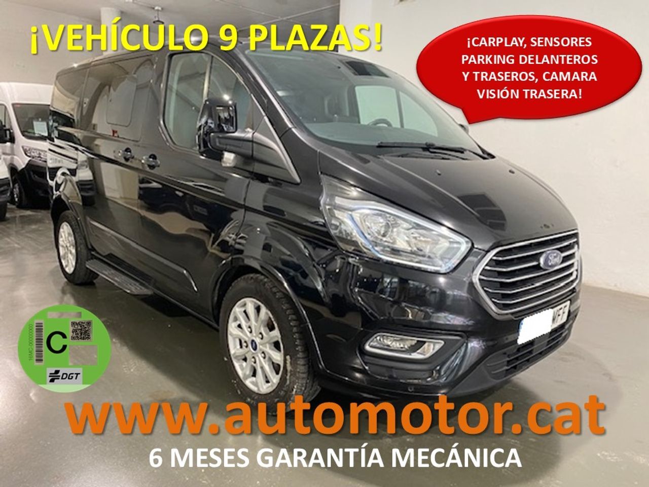 FORD Tourneo Custom (2.0 EcoBlue 110kW 150CV L1 Titanium) en Barcelona