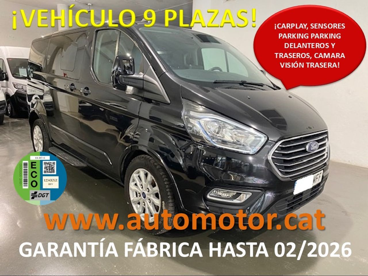 FORD Tourneo Custom (2.0 EcoBlue 110kW 150CV L1 Titanium) en Barcelona