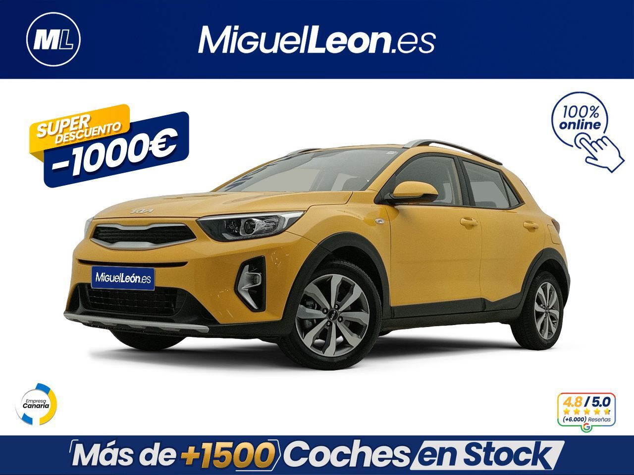 KIA Stonic (1.0 100CV CONCEPT TGDI) en Palmas, Las