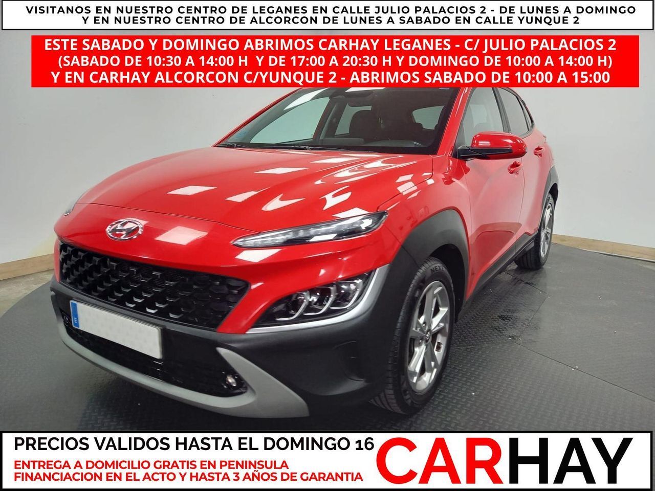 HYUNDAI Kona (1.0T-GDI EDITON 30 120CV) en Madrid
