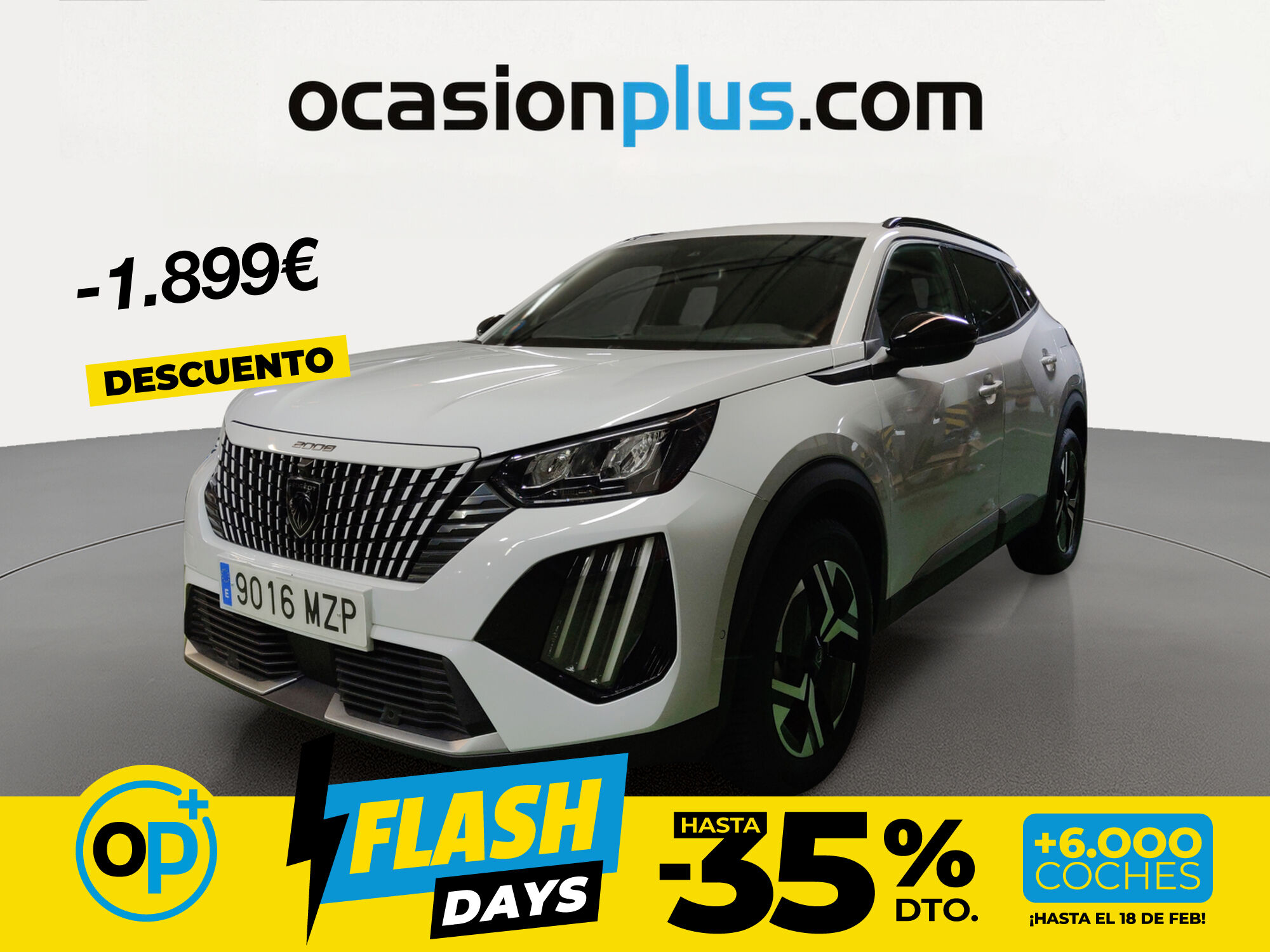 Foto del PEUGEOT 2008 Hybrid 136 Allure eDCS6