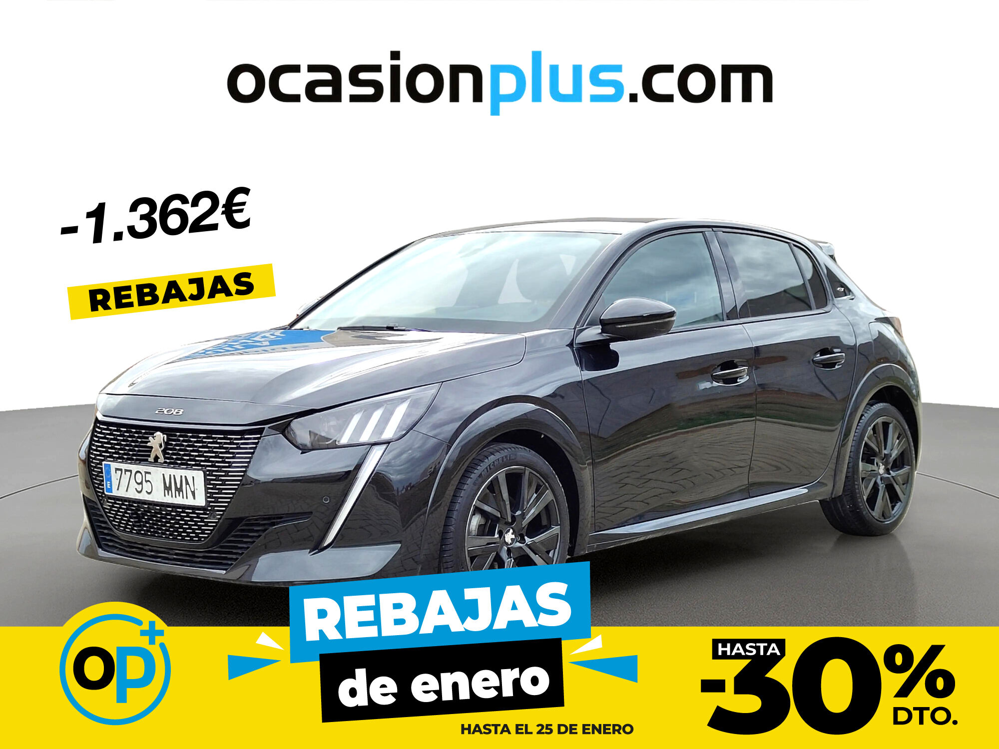 PEUGEOT 208 (PureTech 100 GT EAT8 75 kW (100 CV)) en Madrid