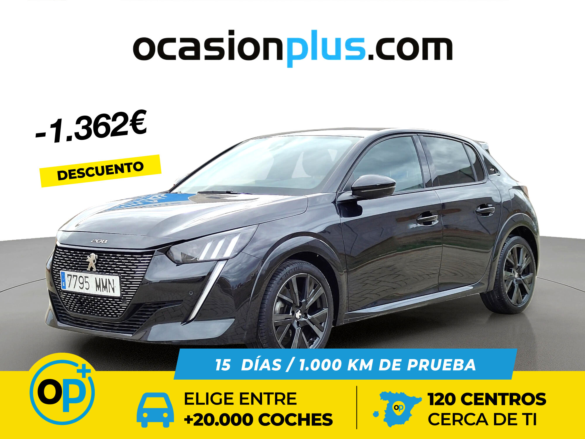 PEUGEOT 208 (PureTech 100 GT EAT8 75 kW (100 CV)) en Madrid