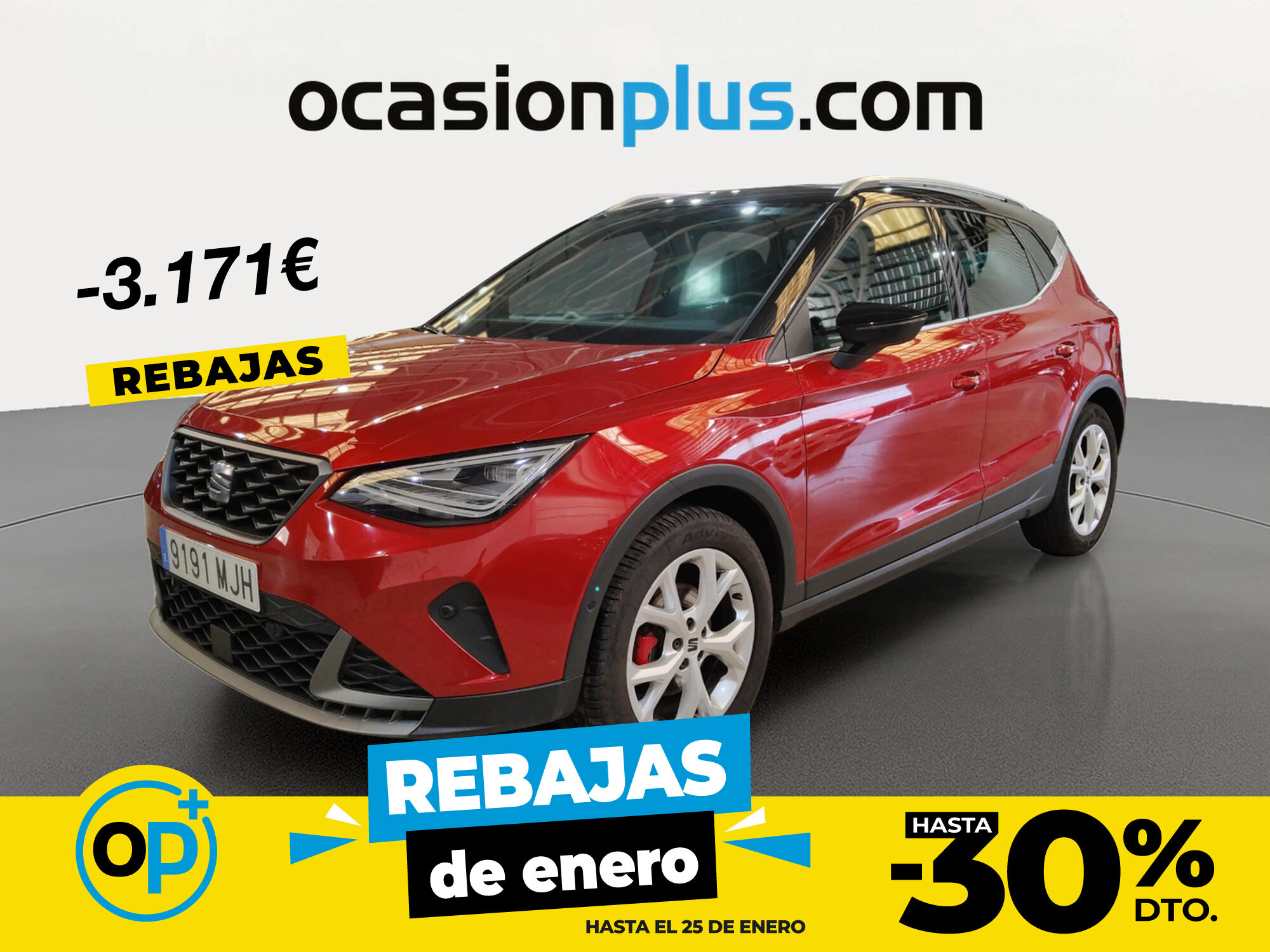 SEAT Arona (1.5 TSI S&S FR XL DSG 110 kW (150 CV)) en Madrid