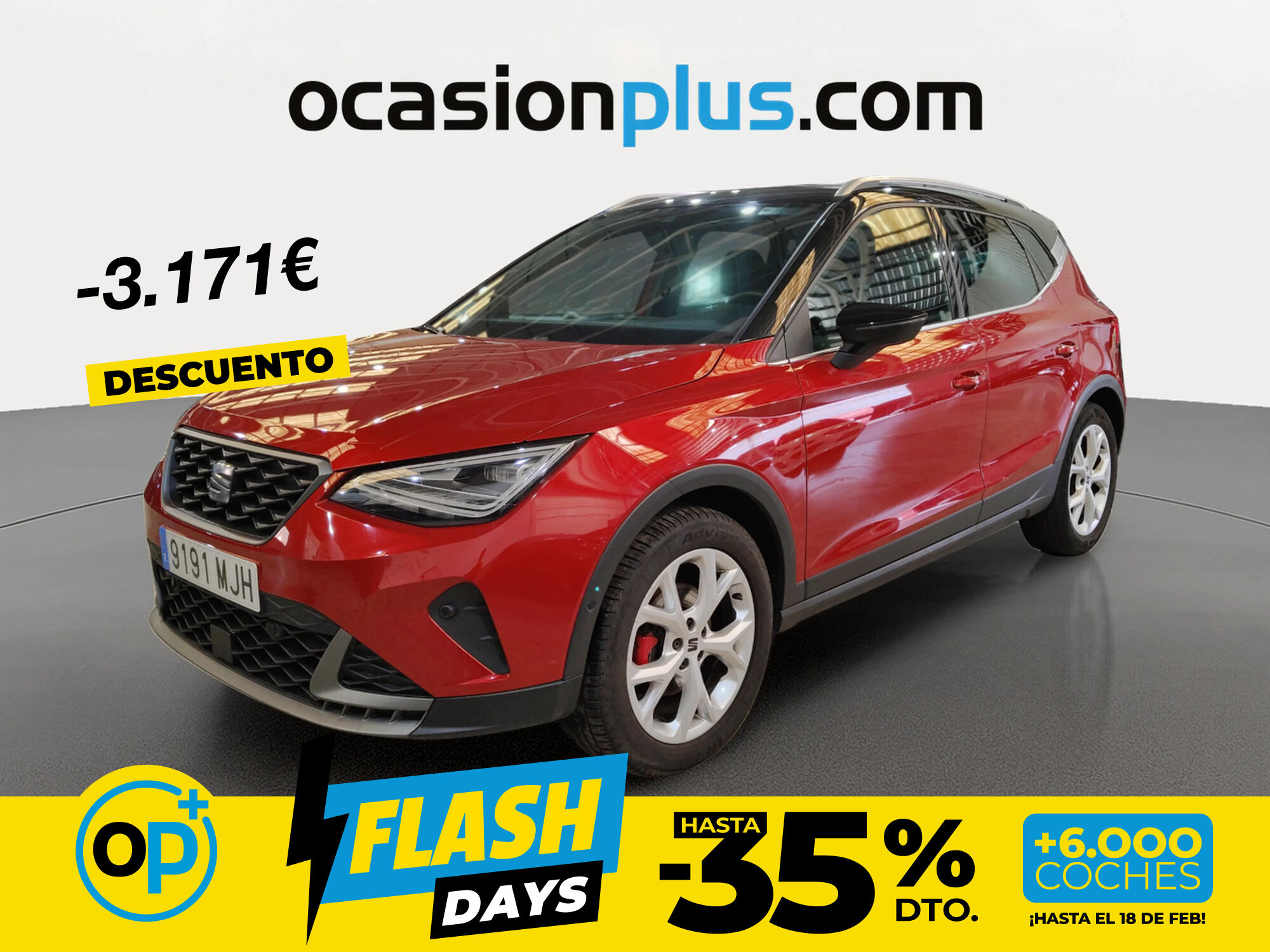 Foto del SEAT Arona 1.5 TSI S&S FR DSG7 XM 150