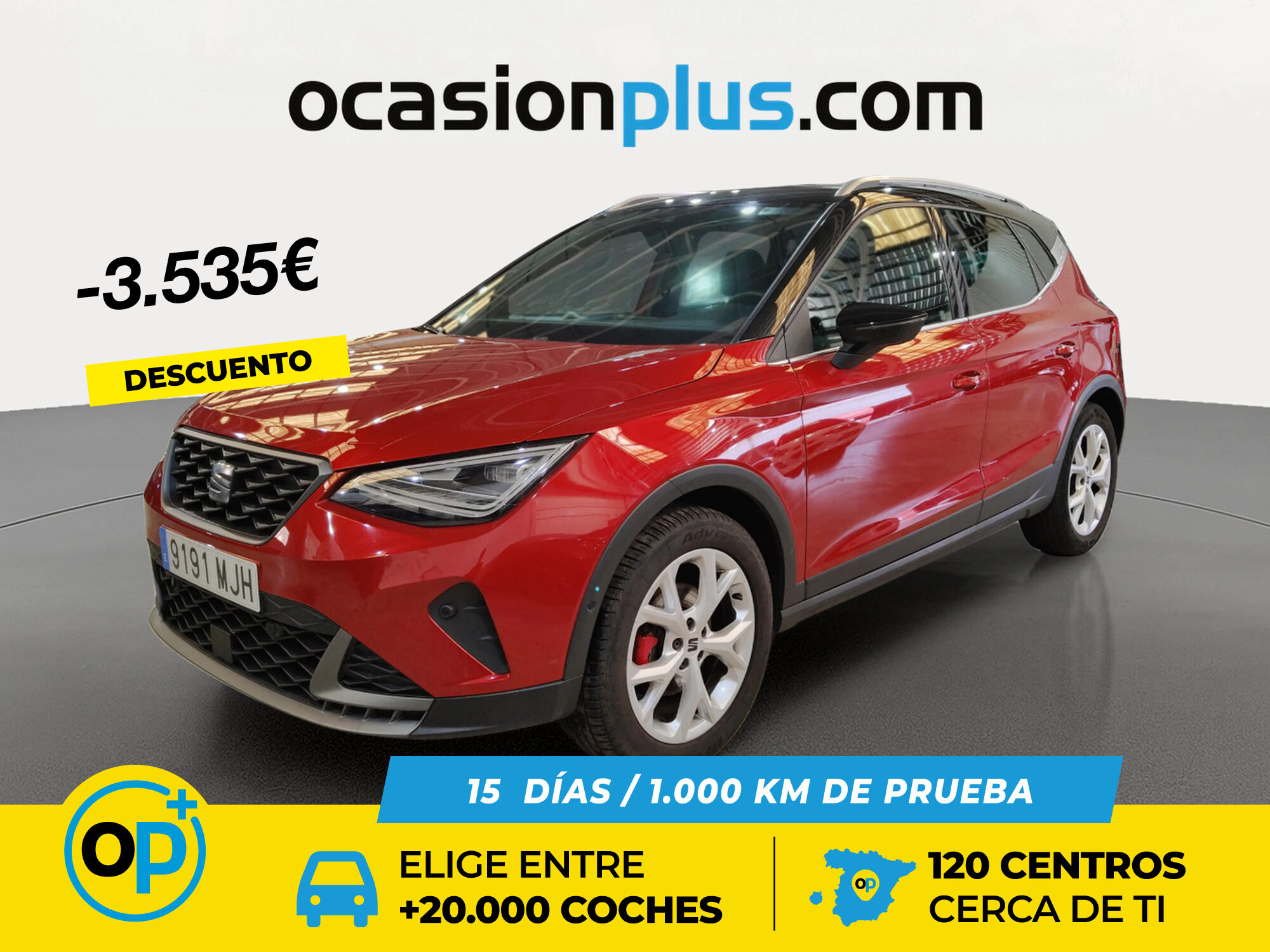Foto del SEAT Arona 1.5 TSI S&S FR DSG7 XM 150