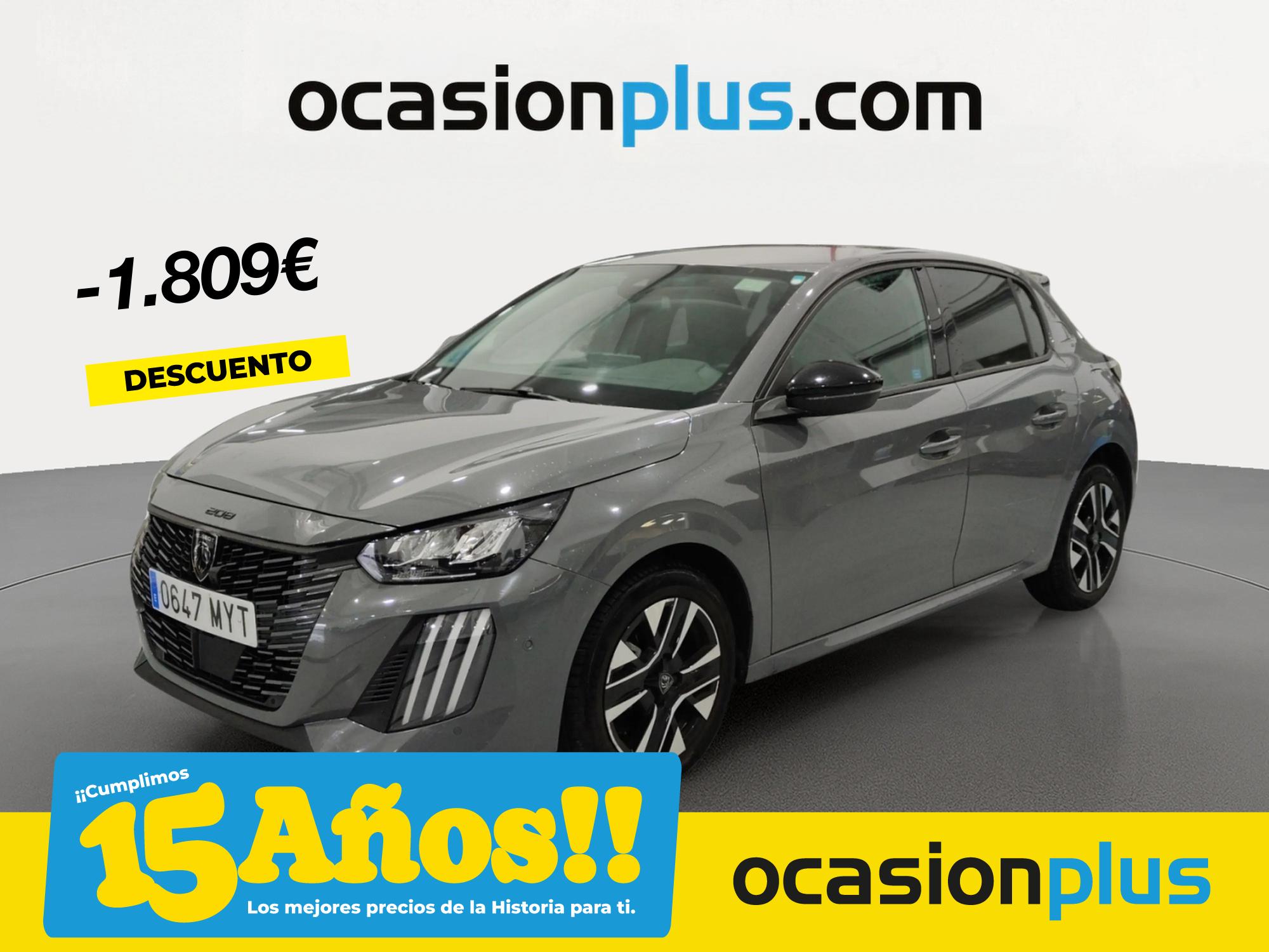 PEUGEOT 208 (Allure Hybrid eDCS6 75 kW (100 CV)) en Madrid