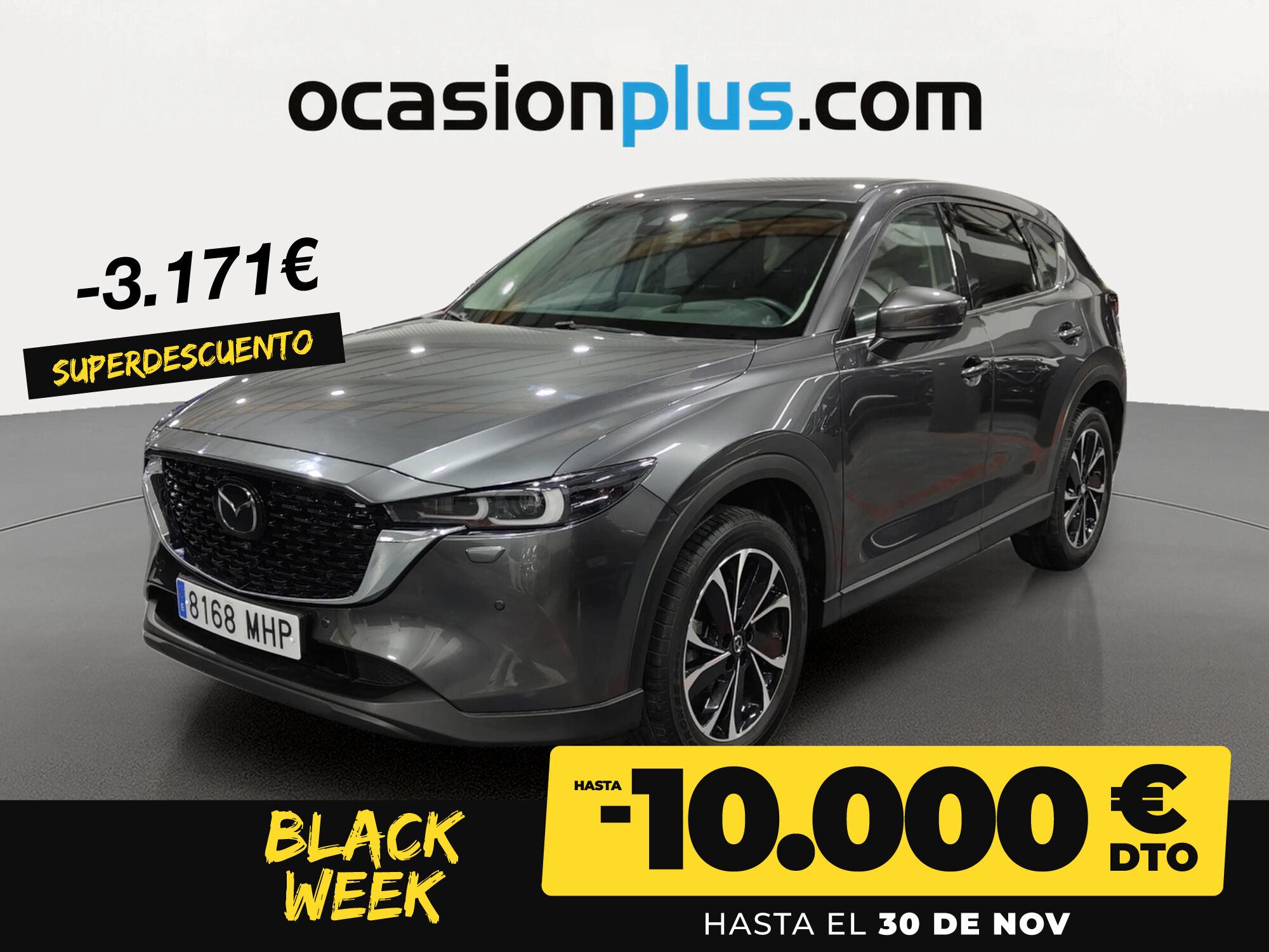 MAZDA CX-5 (2.0 E-SKYACTIV-G MHEV Exclusive-Line AT 121 kW (165 CV)) en Mad