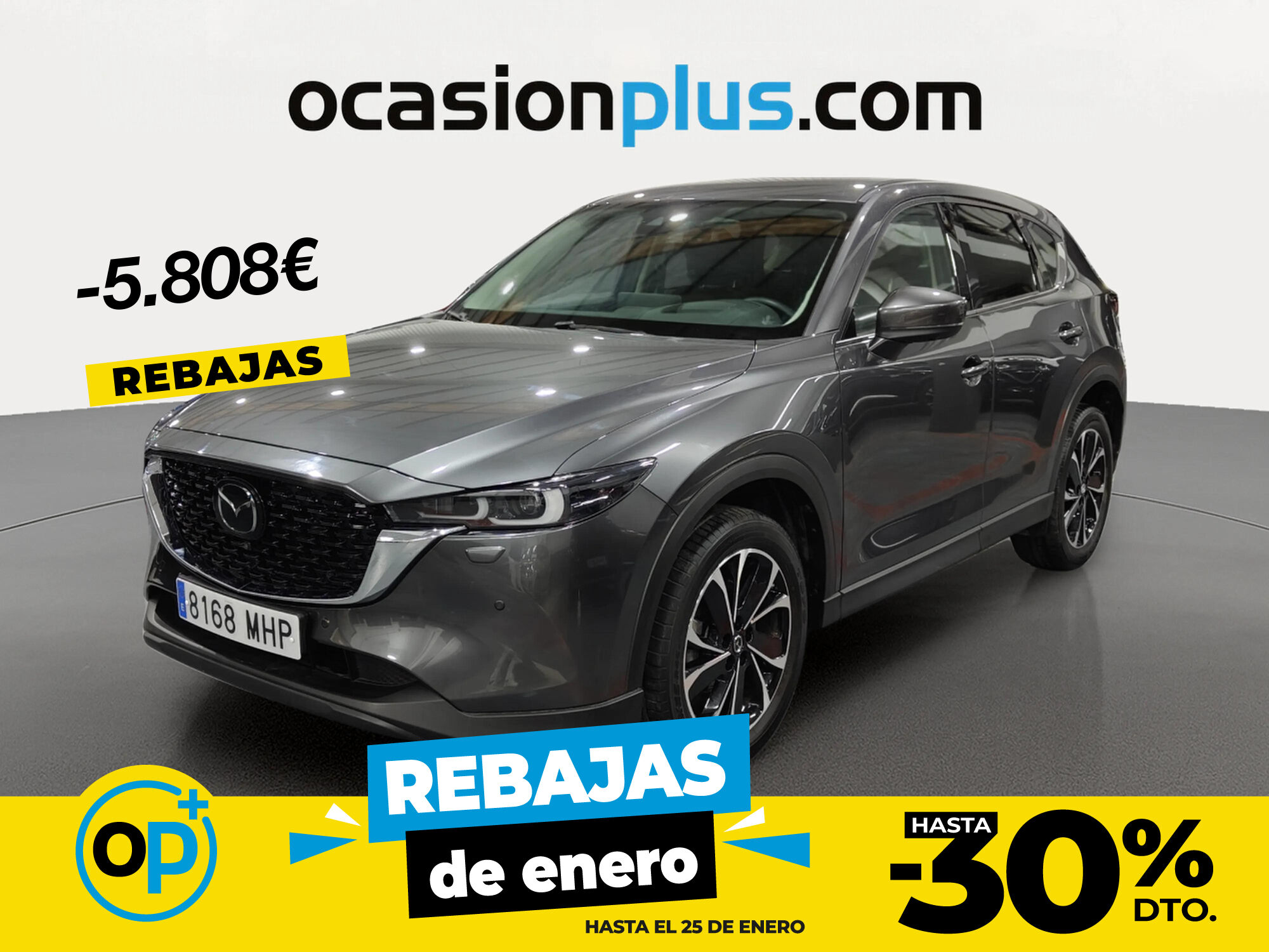 MAZDA CX-5 (2.0 E-SKYACTIV-G MHEV Exclusive-Line AT 121 kW (165 CV)) en Mad