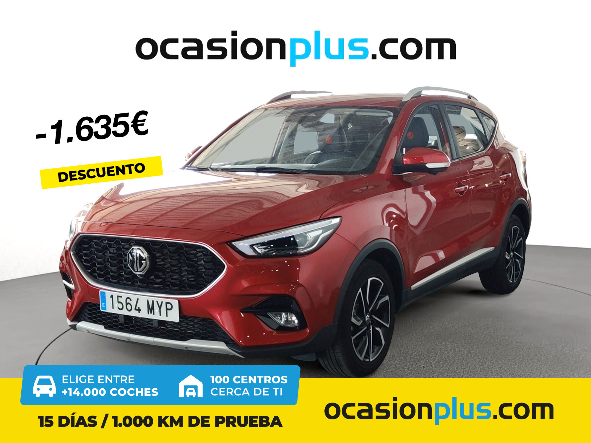 MG ZS (1.5 Luxury 78 kW (106 CV)) en Madrid