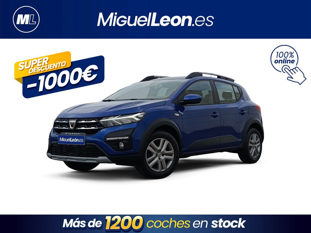 DACIA Sandero (Stepway Comfort TCe 67kW (90CV)) en Palmas, Las