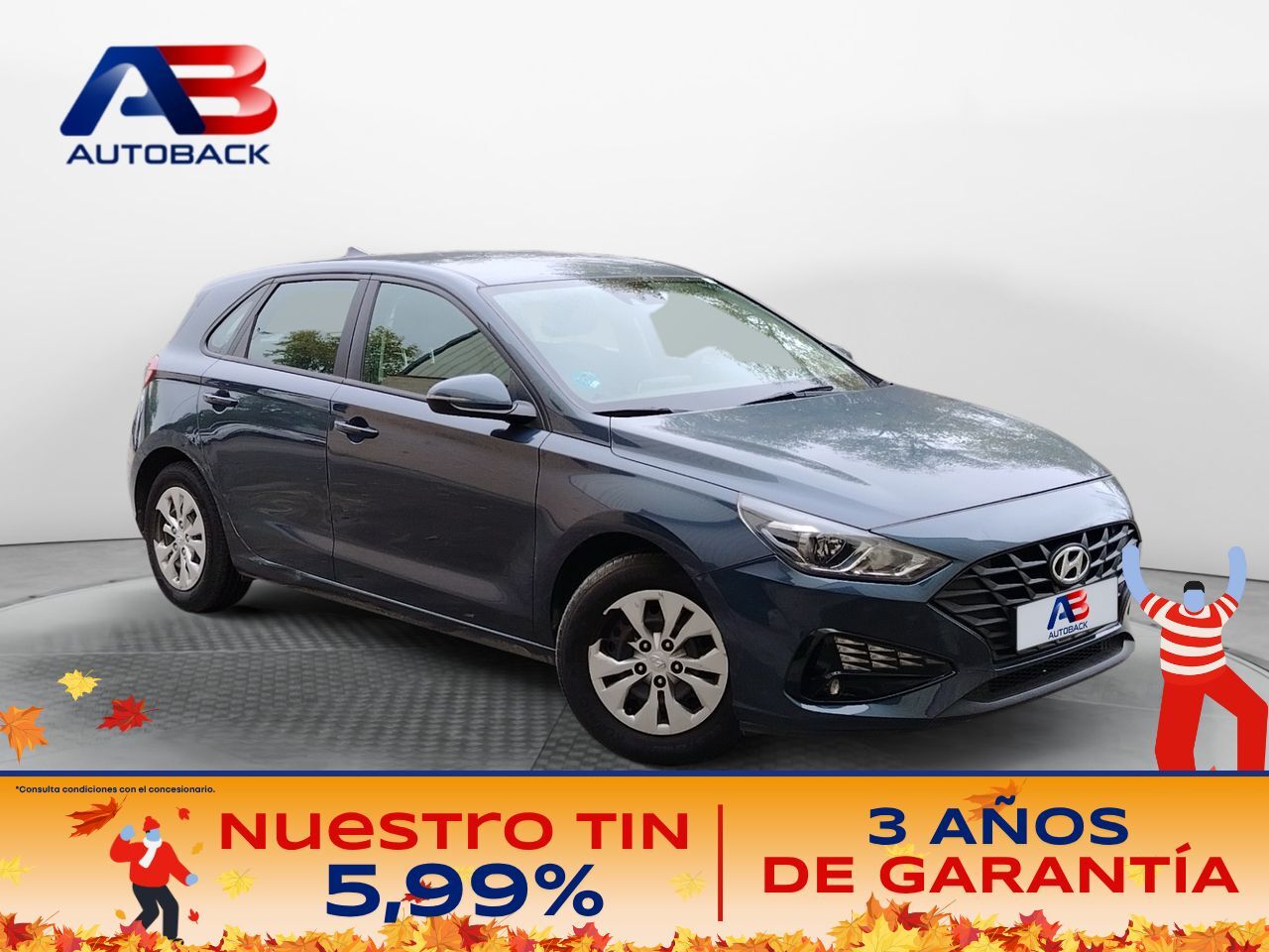 HYUNDAI i30 (1.0 TGDI Essence) en Madrid