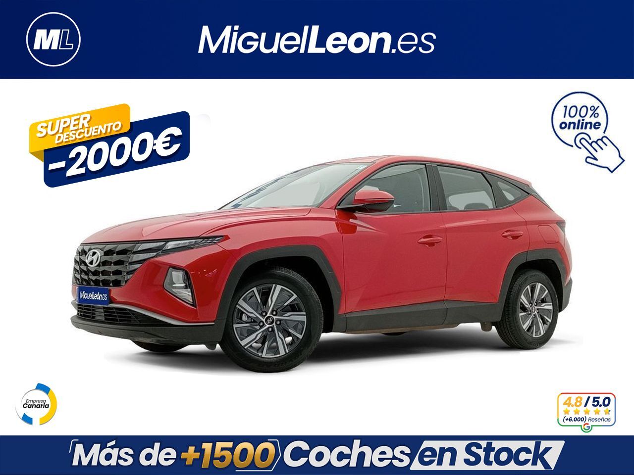 HYUNDAI Tucson (1.6 CRDI 85kW (115CV) Klass) en Palmas, Las