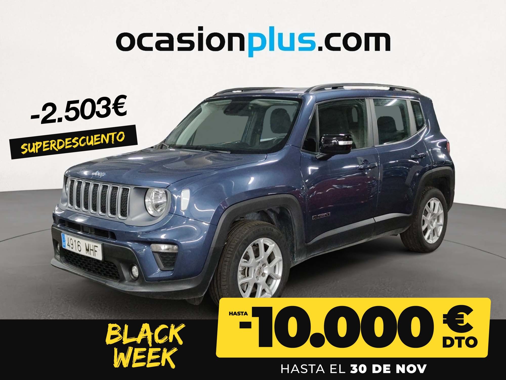 JEEP Renegade (1.3 PHEV 4xe Limited AT 140 kW (190 CV)) en Madrid