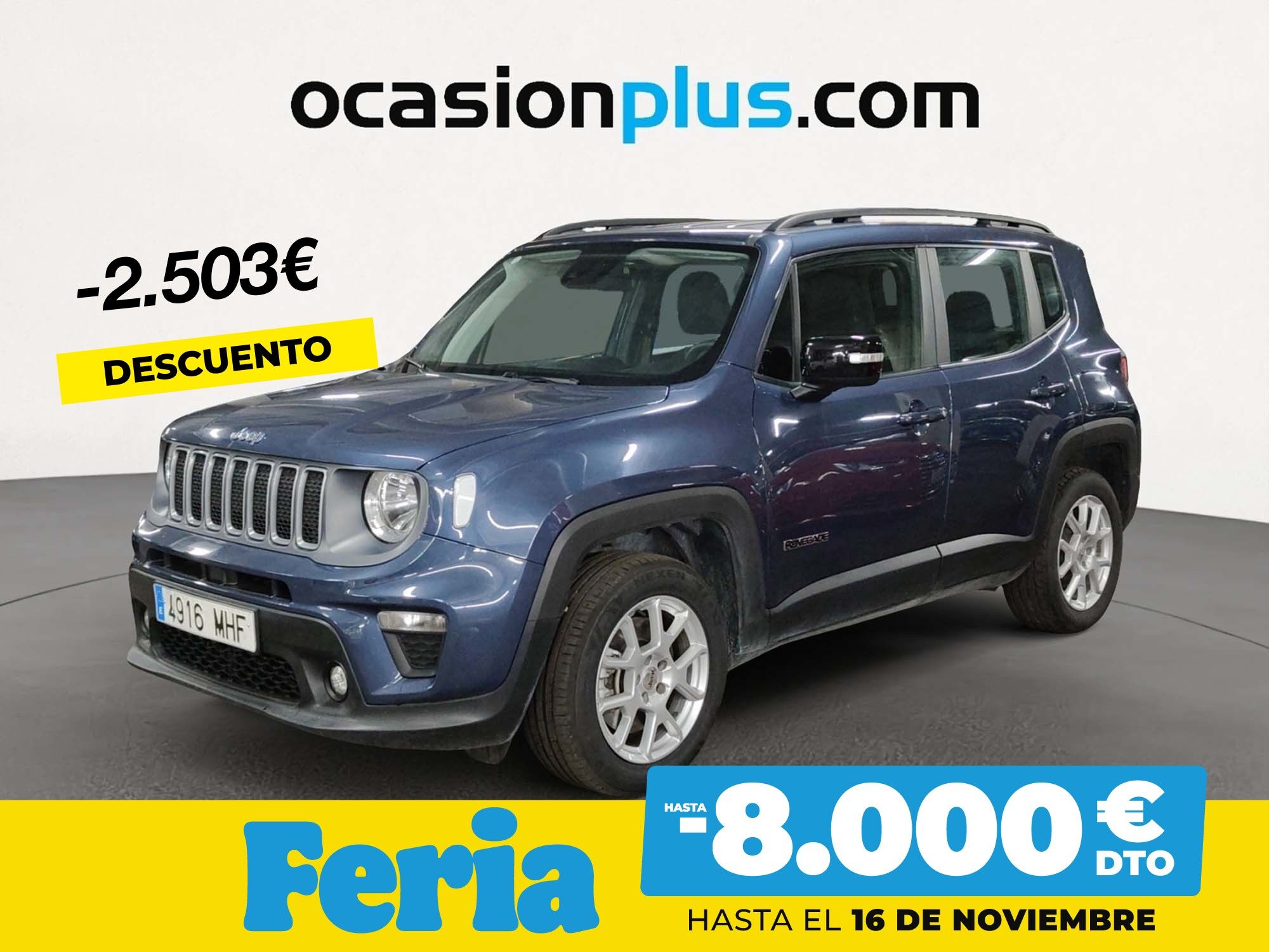 JEEP Renegade (1.3 PHEV 4xe Limited AT 140 kW (190 CV)) en Madrid