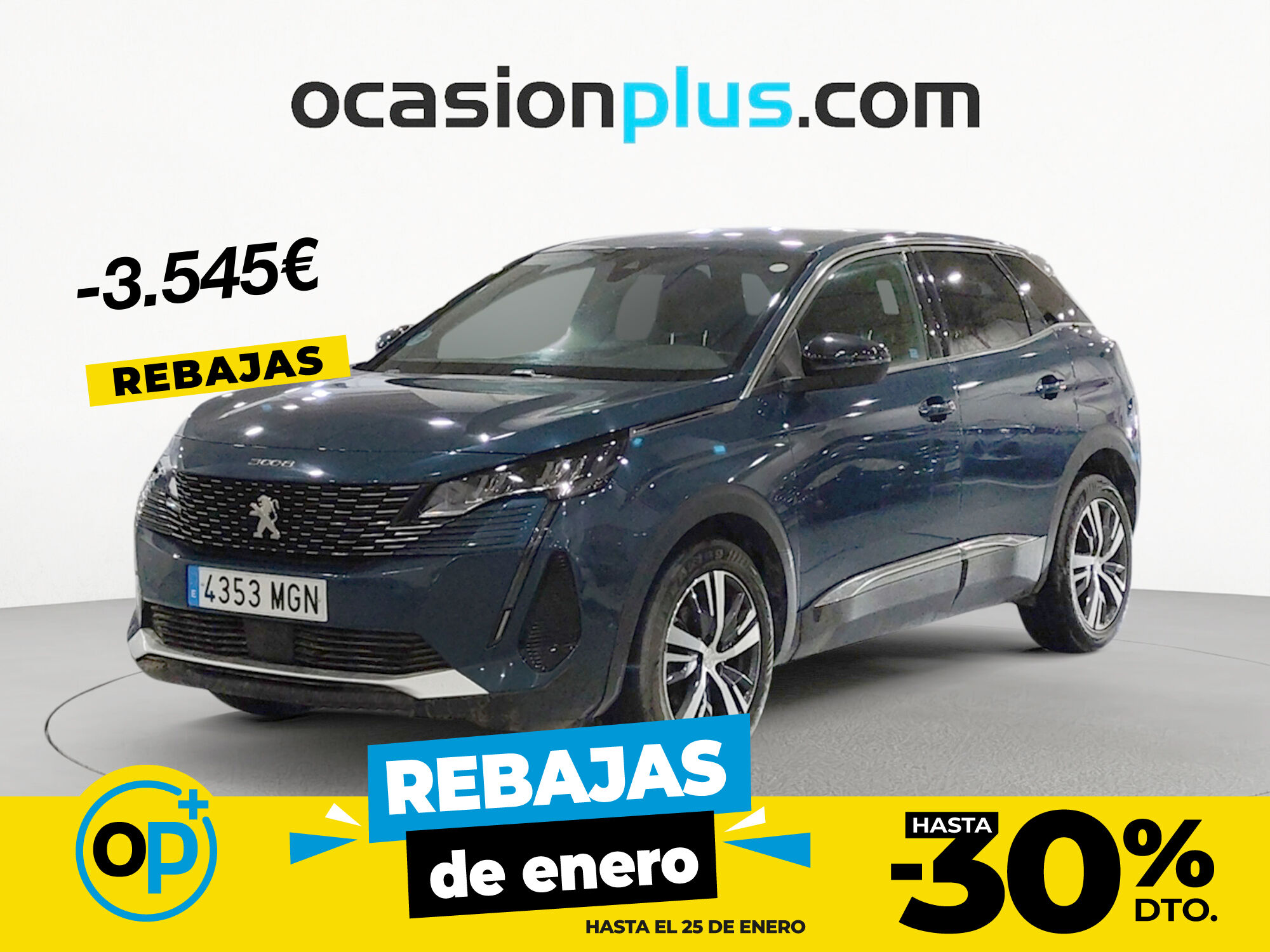 PEUGEOT 3008 (PureTech 130 S&S Allure Pack EAT8 96 kW (130 CV)) en Madrid