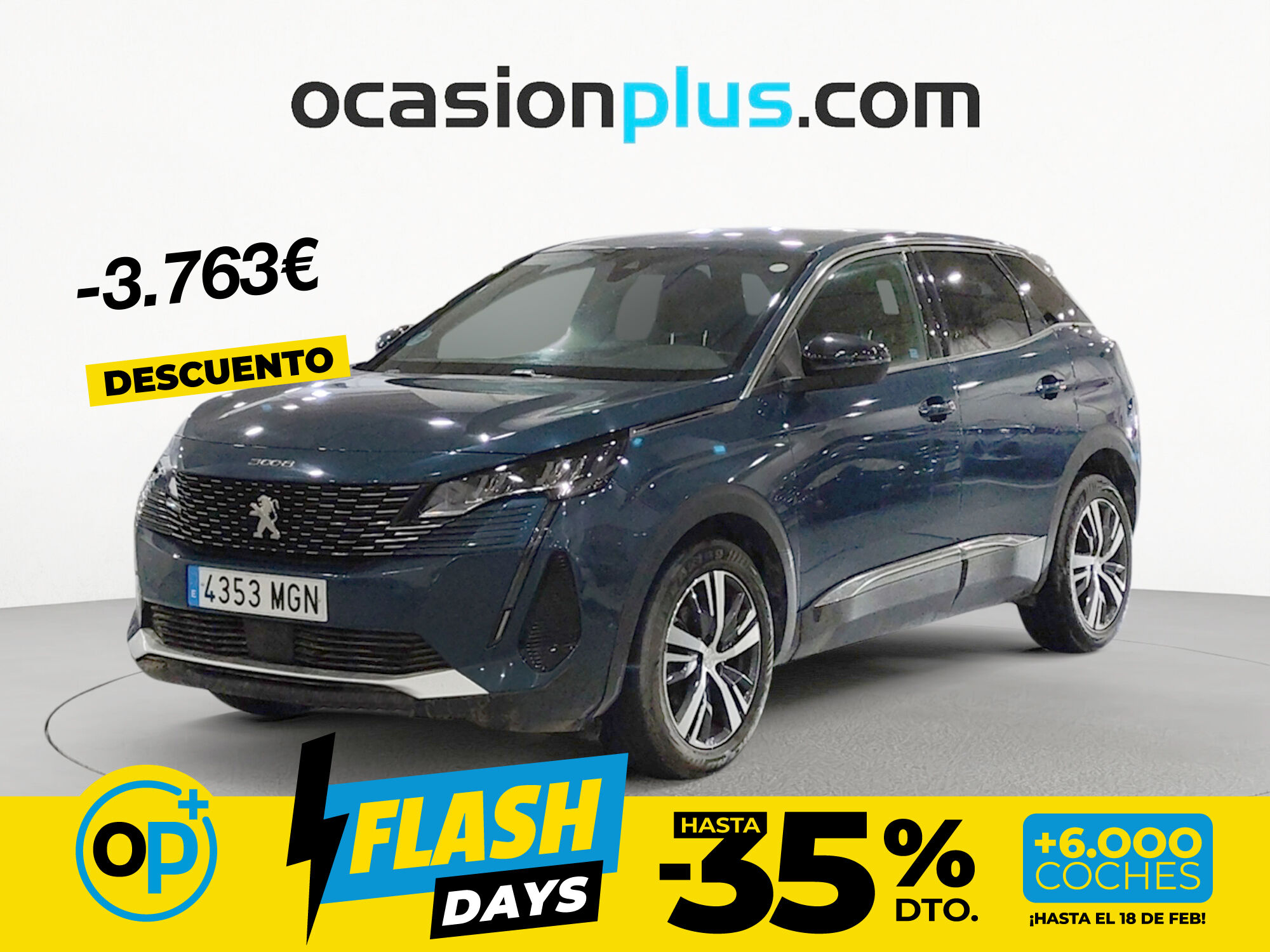 Foto del PEUGEOT 3008 1.2 S&S PureTech Allure Pack EAT8 130