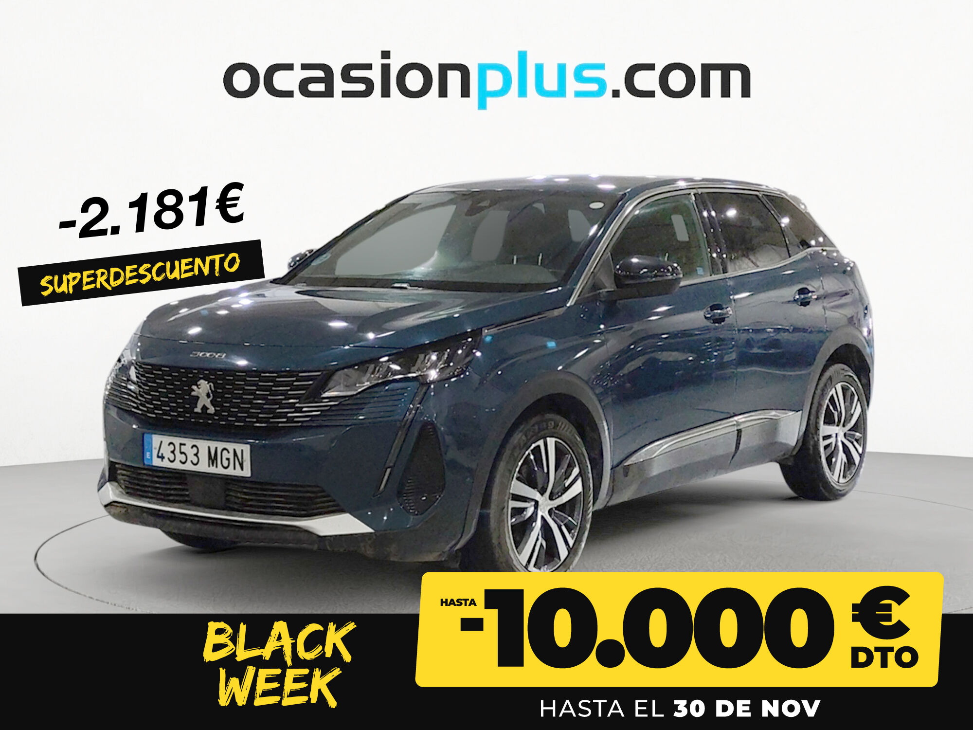 PEUGEOT 3008 (PureTech 130 S&S Allure Pack EAT8 96 kW (130 CV)) en Madrid