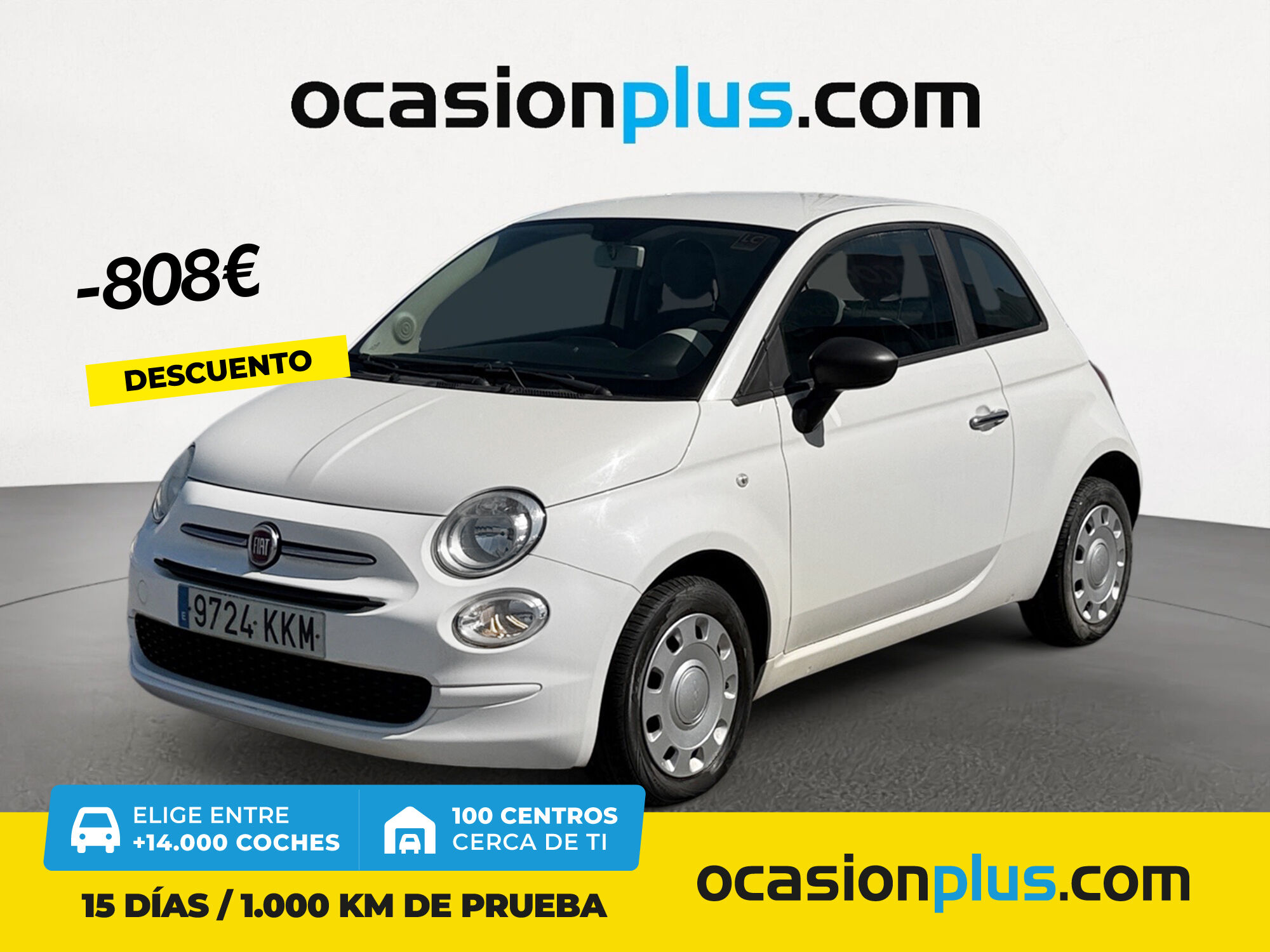 FIAT 500 (1.2 Pop 51 kW (69 CV)) en Madrid