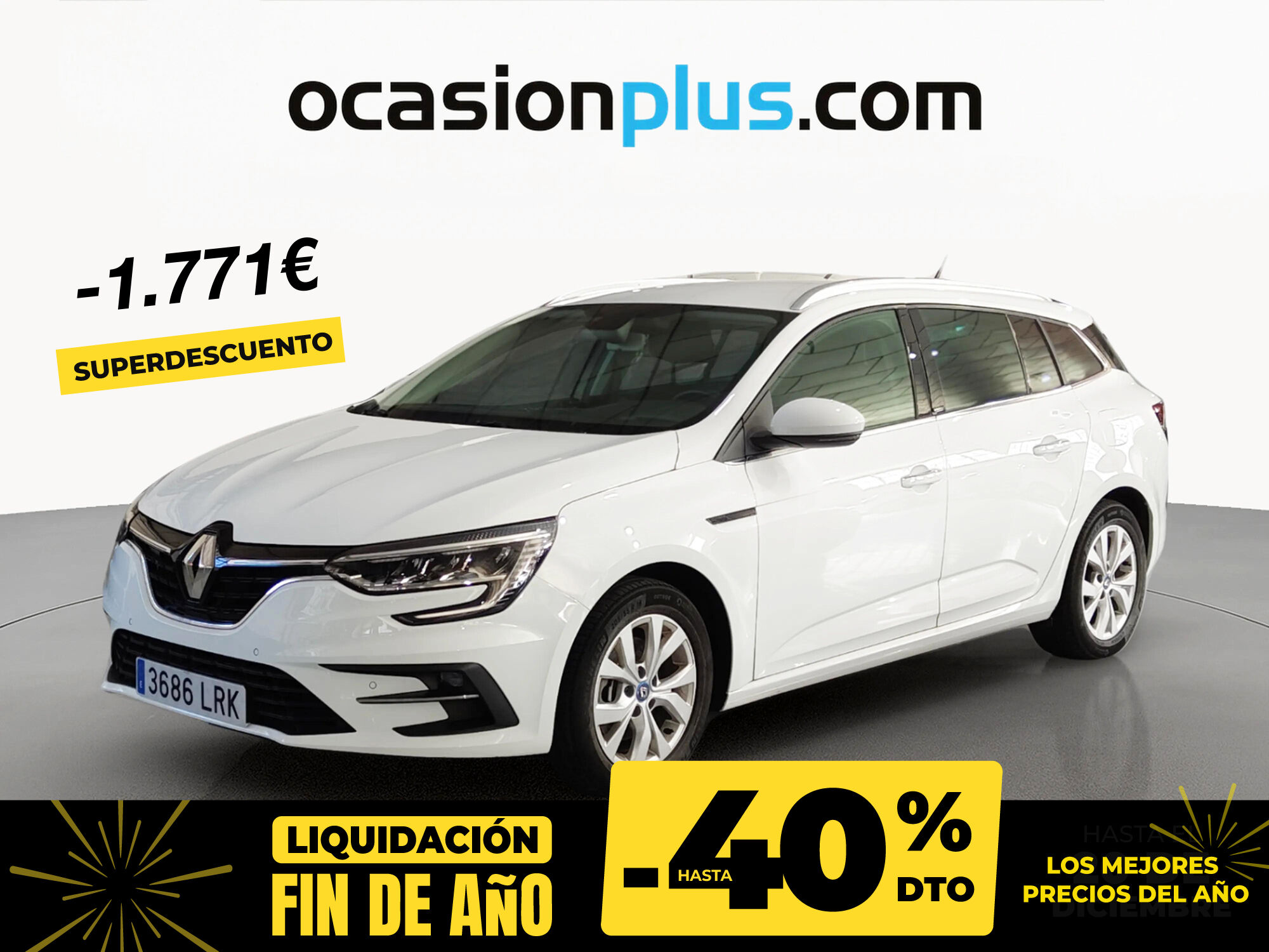 RENAULT Mégane (Sport Tourer E-TECH Intens 118 kW (160 CV)) en Madrid