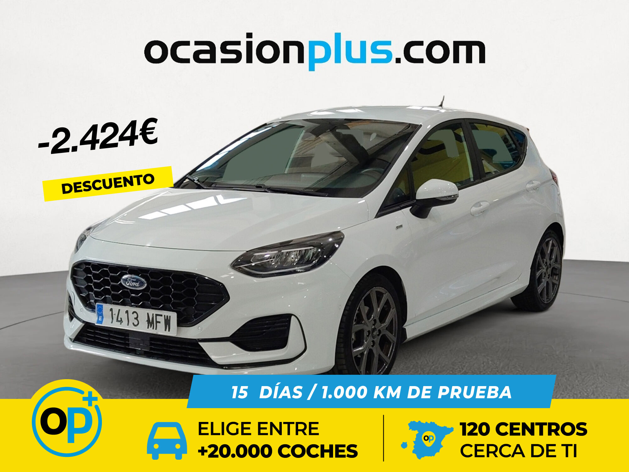 FORD Fiesta (1.0 EcoBoost MHEV ST-Line 92 kW (125 CV)) en Madrid