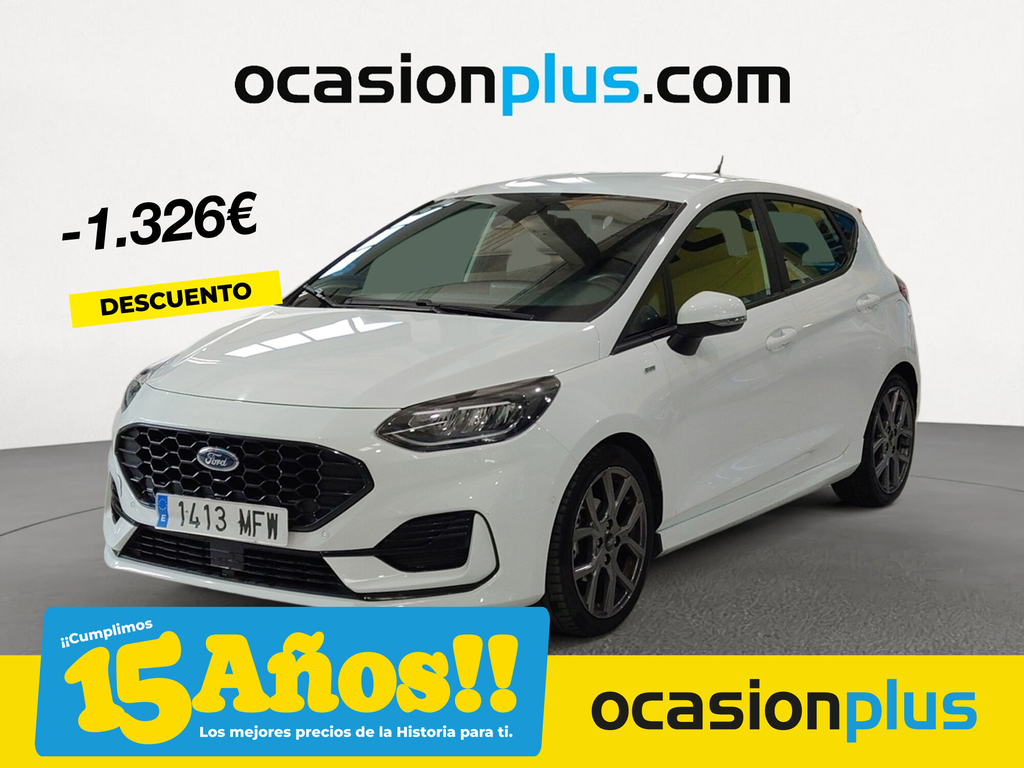 FORD Fiesta (1.0 EcoBoost MHEV ST-Line 92 kW (125 CV)) en Madrid