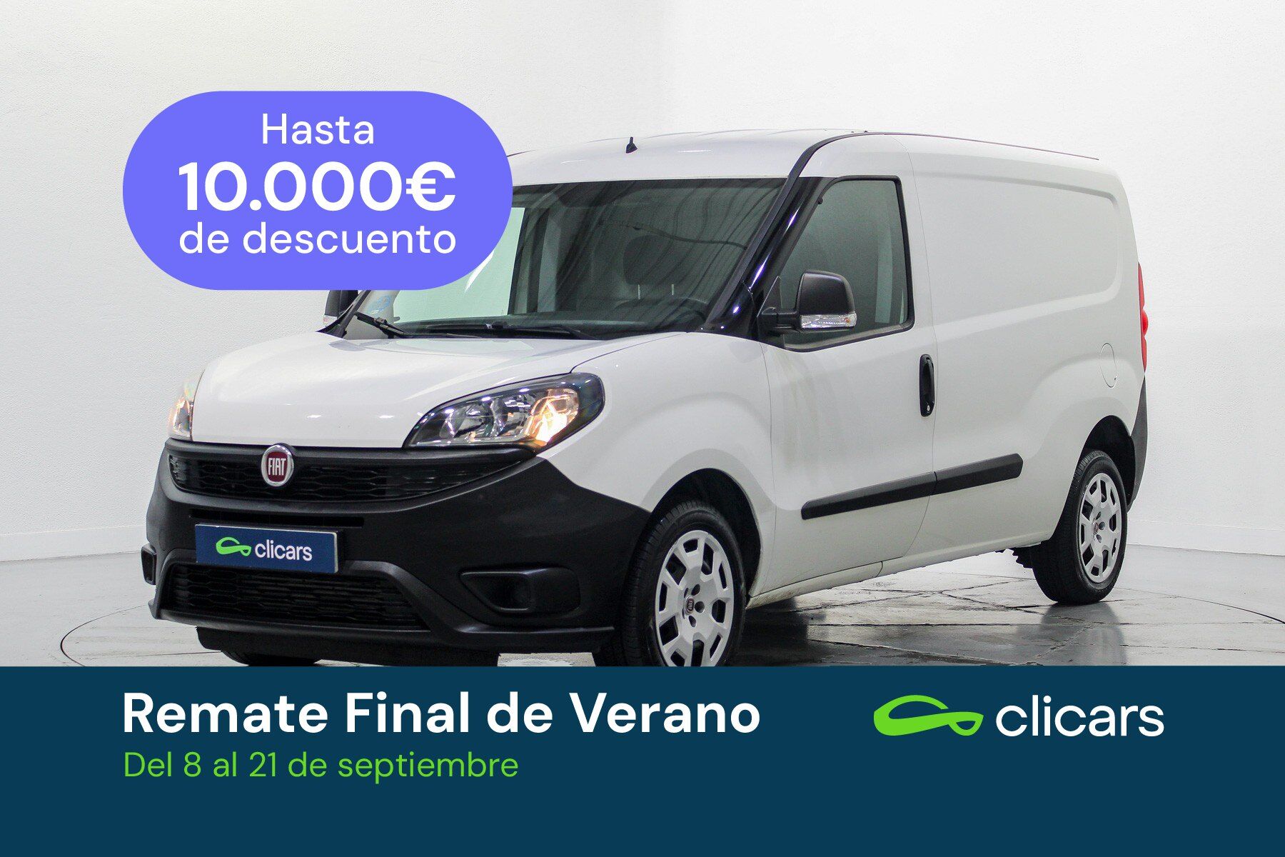 FIAT Dobló (Doblò Cargo 1.4 T-Jet GNC SX Maxi) en Madrid