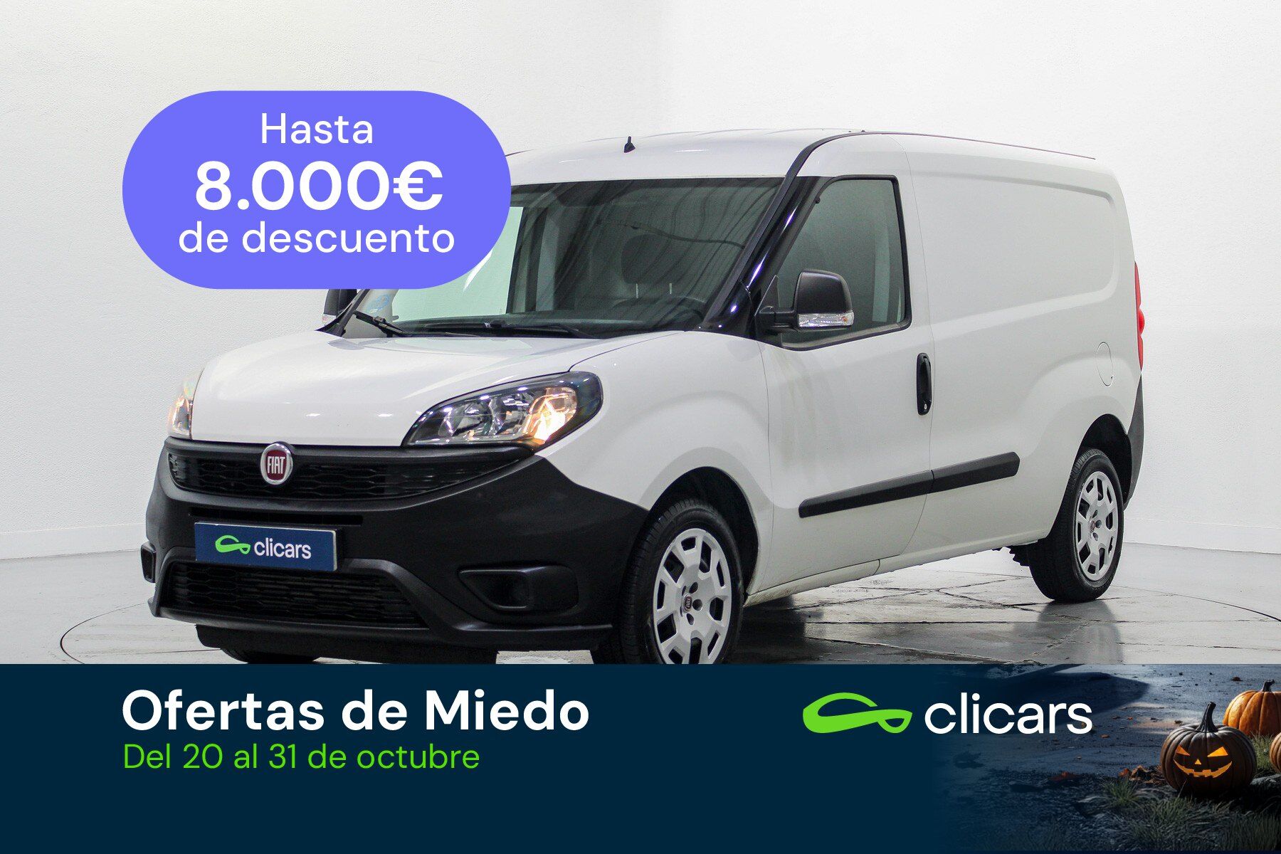 FIAT Dobló (Doblò Cargo 1.4 T-Jet GNC SX Maxi) en Madrid