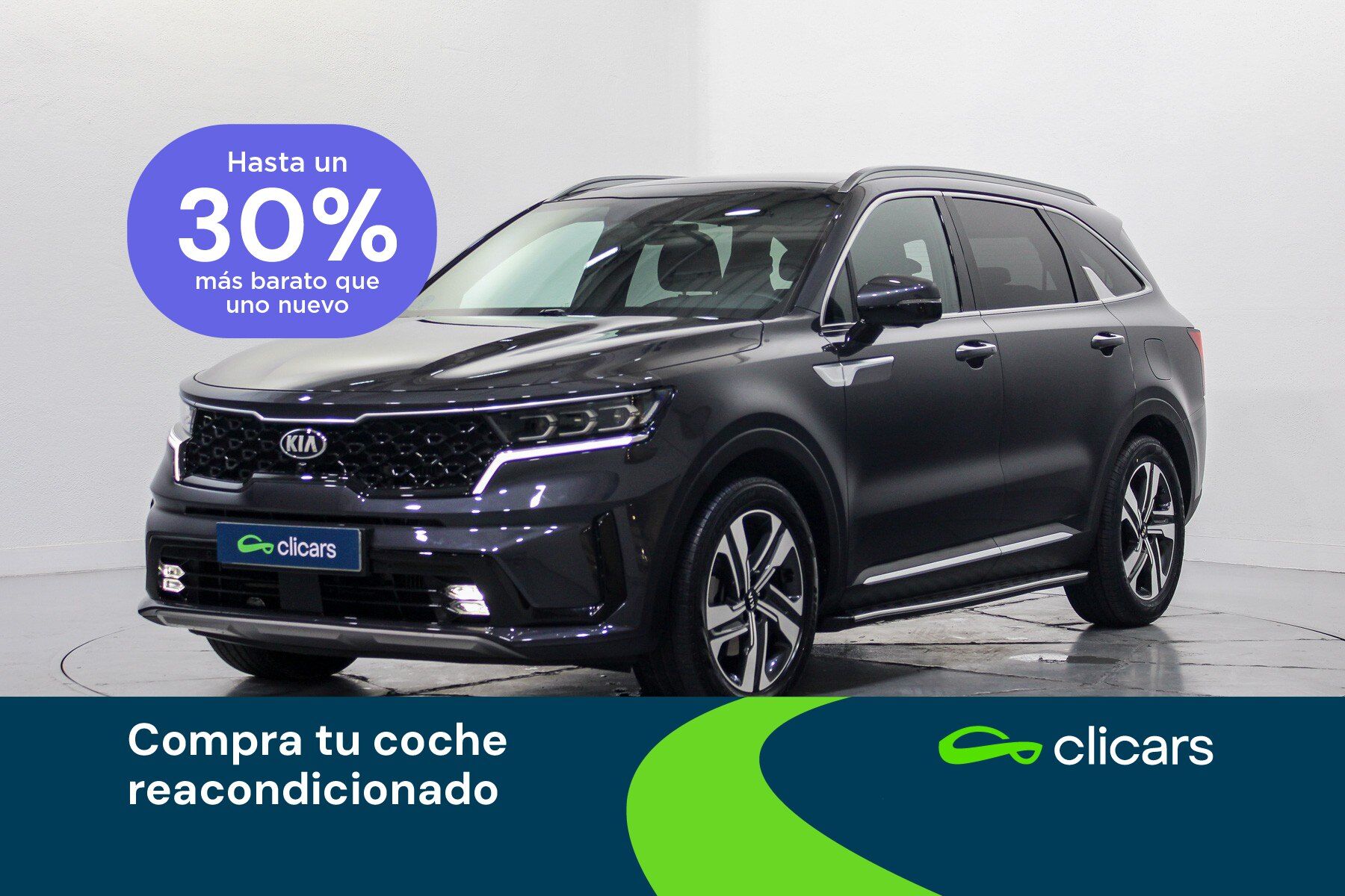KIA Sorento (Sorento 1.6 T-GDi HEV Emotion Pack Luxury 4x4) en Madrid