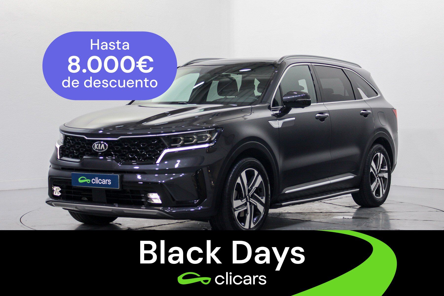 KIA Sorento (Sorento 1.6 T-GDi HEV Emotion Pack Luxury 4x4) en Madrid