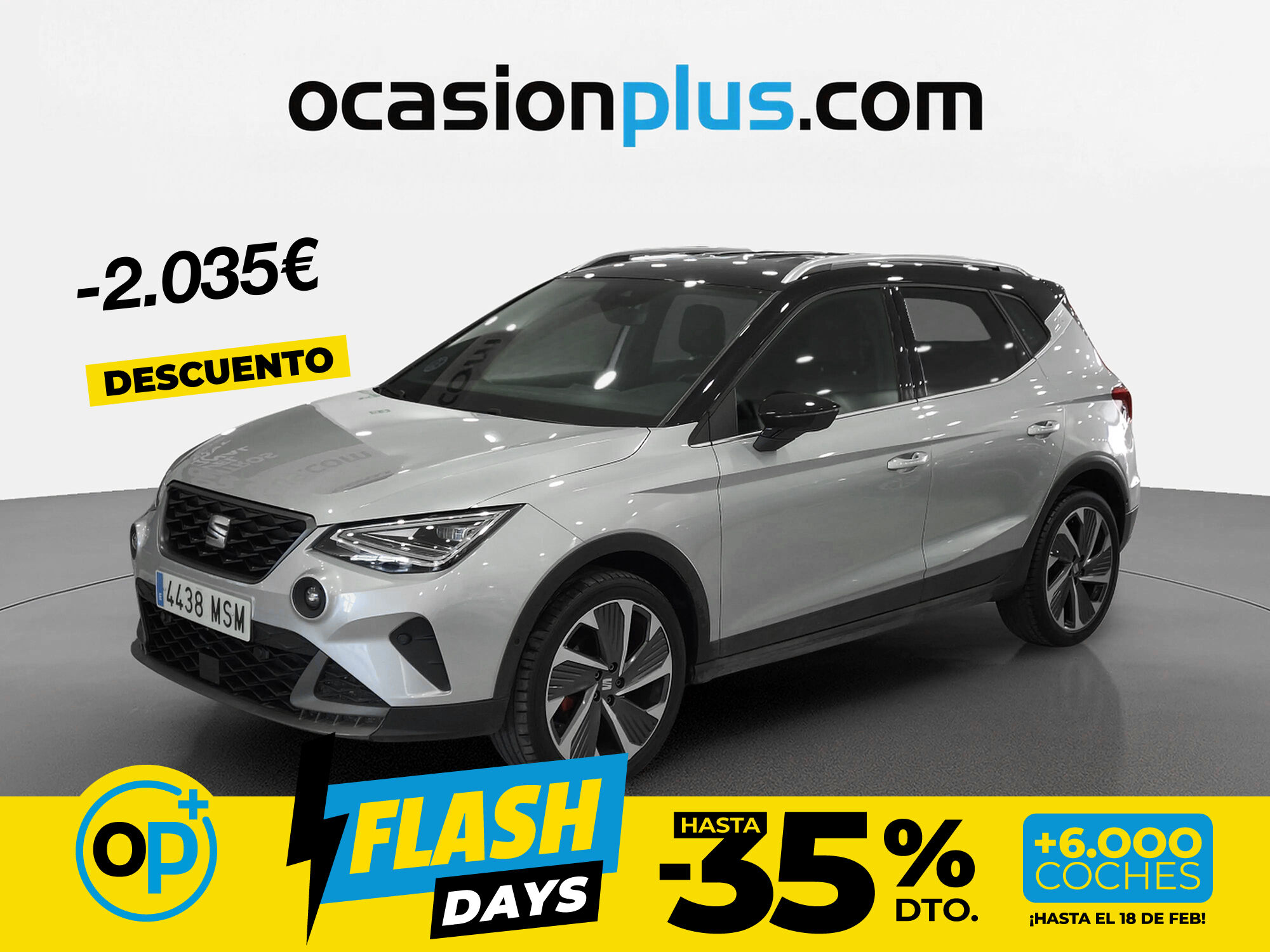 Foto del SEAT Arona 1.5 TSI S&S FR DSG7 XM 150