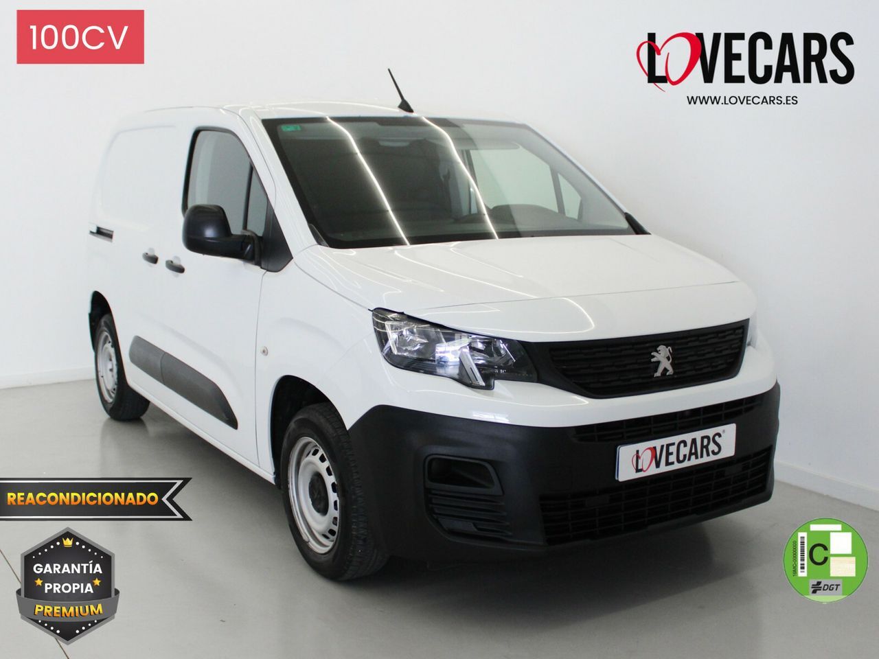PEUGEOT Partner (PRO STANDARD 600kg BlueHDi 100 S&S 5 Vel. MAN) en Ponteved