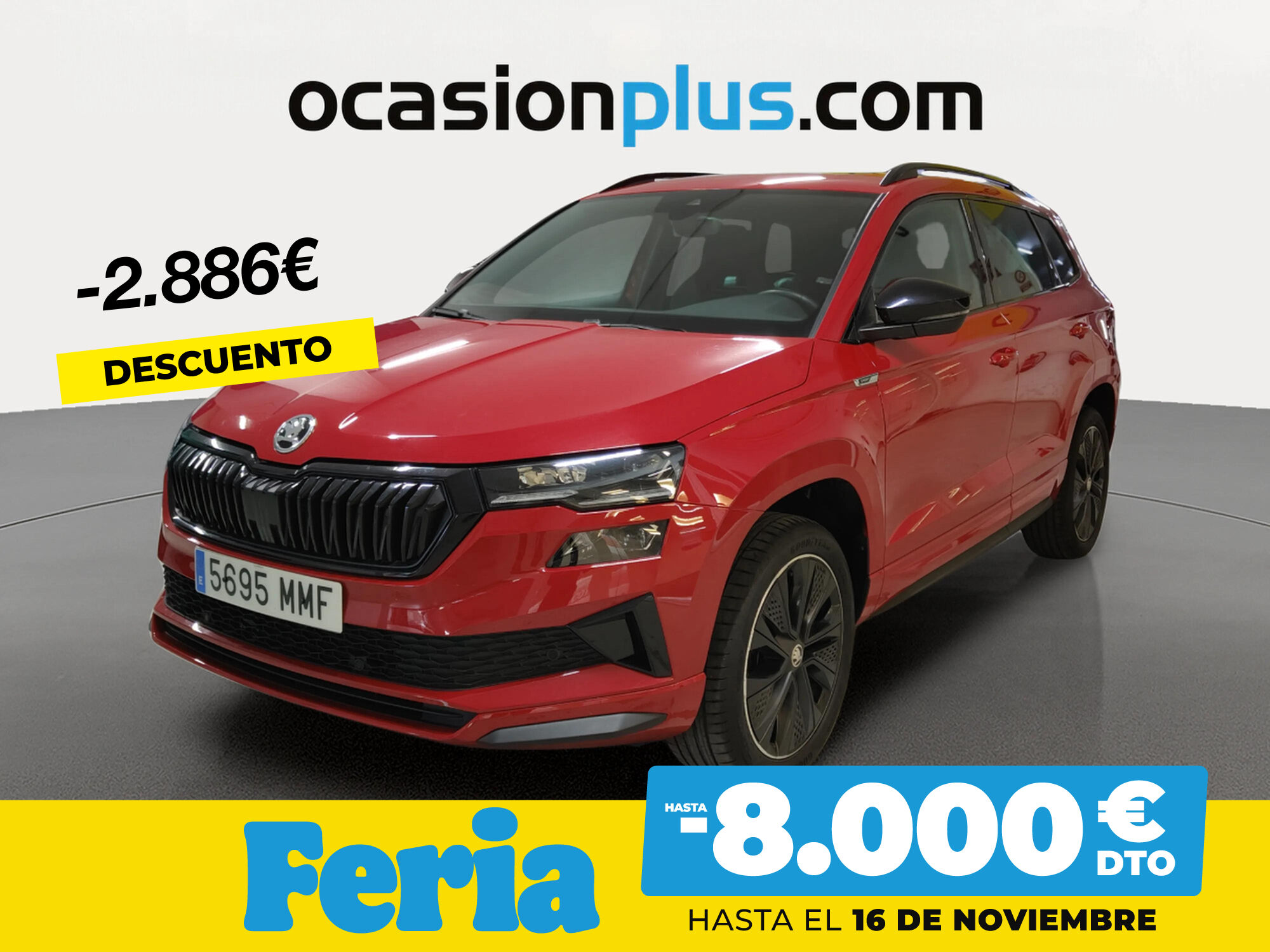 SKODA Karoq (1.5 TSI ACT Sportline DSG 110 kW (150 CV)) en Madrid