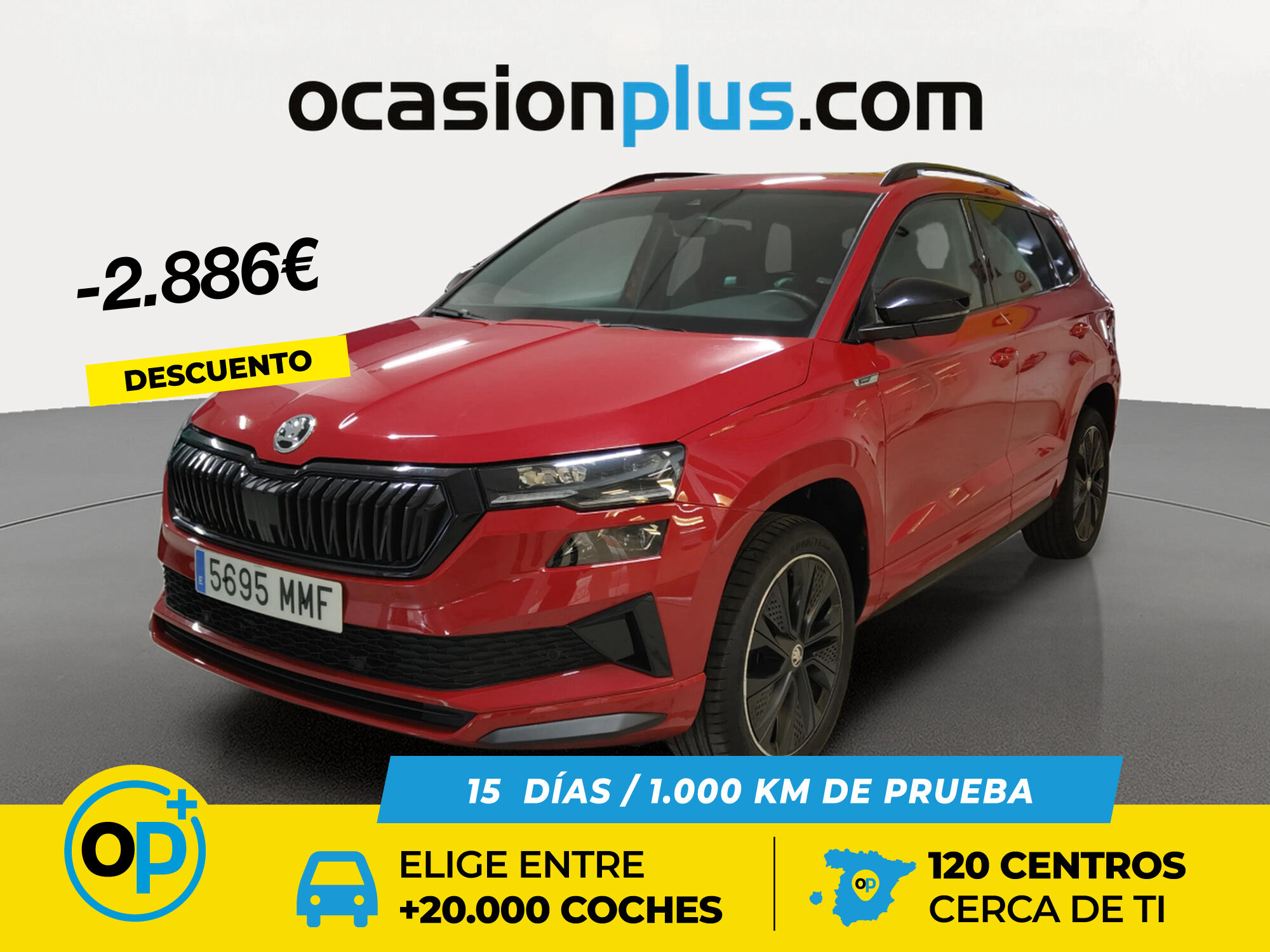 SKODA Karoq (1.5 TSI ACT Sportline DSG 110 kW (150 CV)) en Madrid