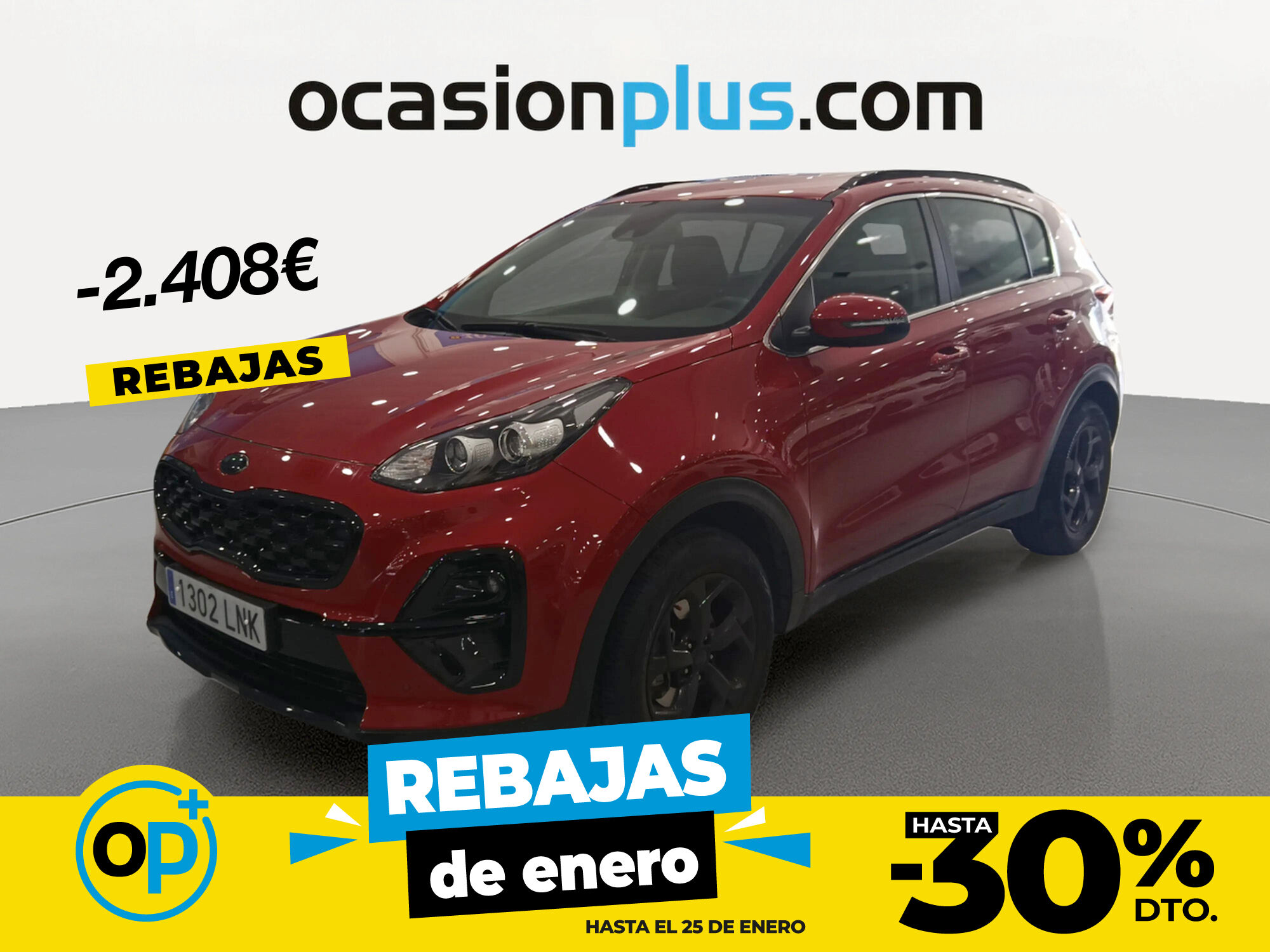 KIA Sportage (1.6 GDI Black Edition 4x2 97 kW (132 CV)) en Madrid
