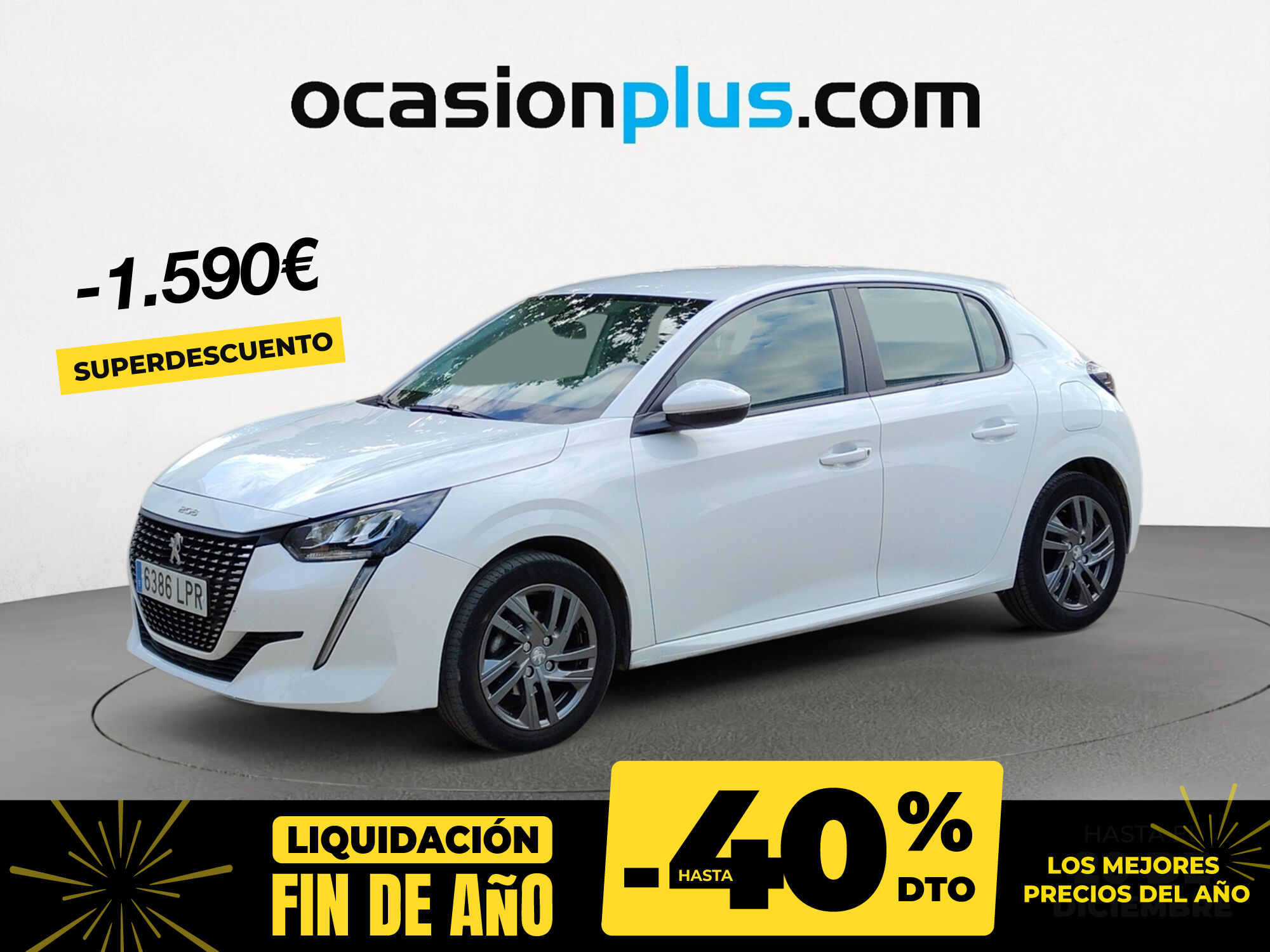 PEUGEOT 208 (PureTech 75 S&S Active Pack 55 kW (75 CV)) en Madrid