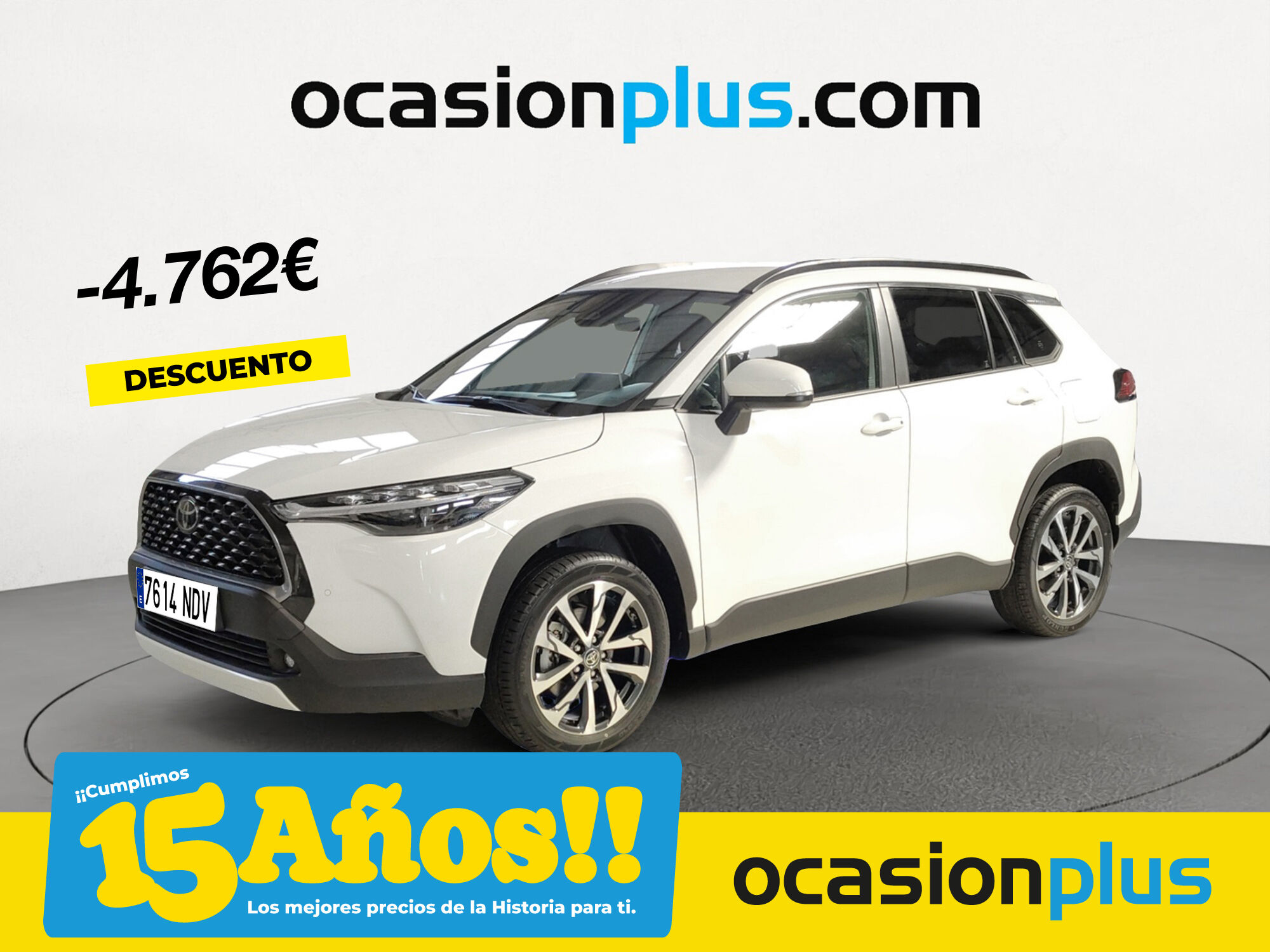 TOYOTA Corolla Cross (1.8 Híbrido Style Auto 103 kW (140 CV)) en Madrid