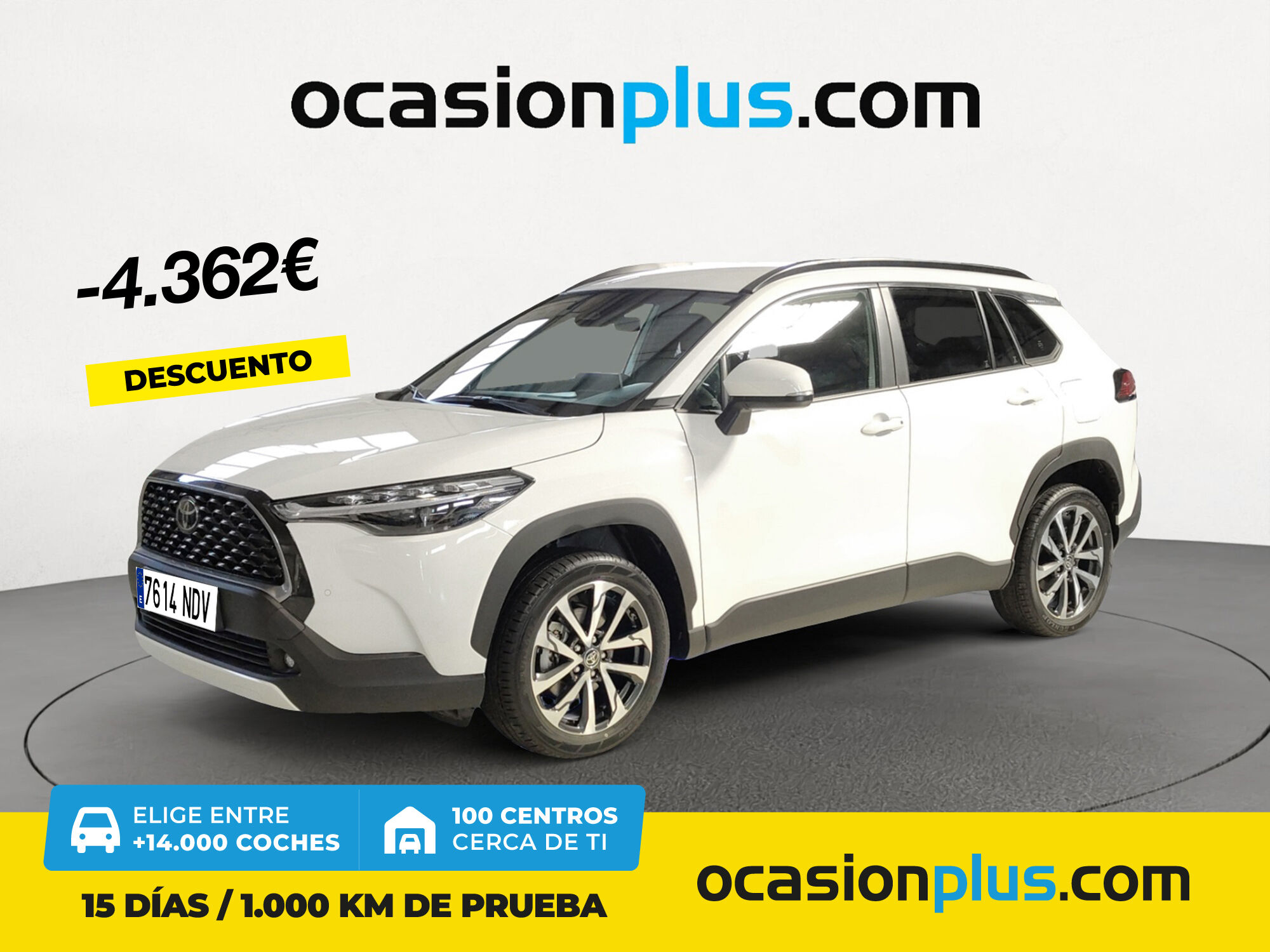 TOYOTA Corolla Cross (1.8 Híbrido Style Auto 103 kW (140 CV)) en Madrid